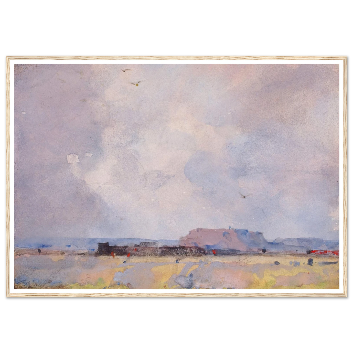 In The Plateau Country, With An Inhabited Pueblo (1929) Art Print | William Henry Holmes-Quipham Collections