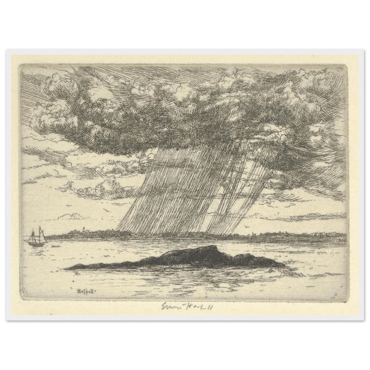 Black Snake Ledge (1912) Art Print | Ernest Haskell-Quipham Collections
