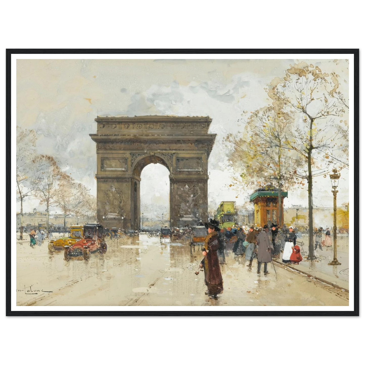 L’arc De Triomphe Art Print | Eugene Galien Laloue-Quipham Collections