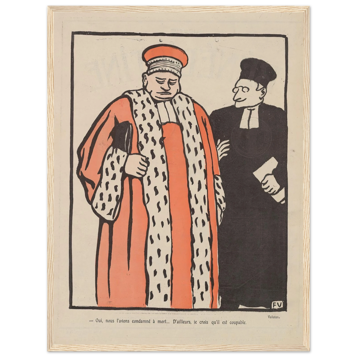 29 septembre 1903 Art Print | Felix Vallotton-Quipham Collections