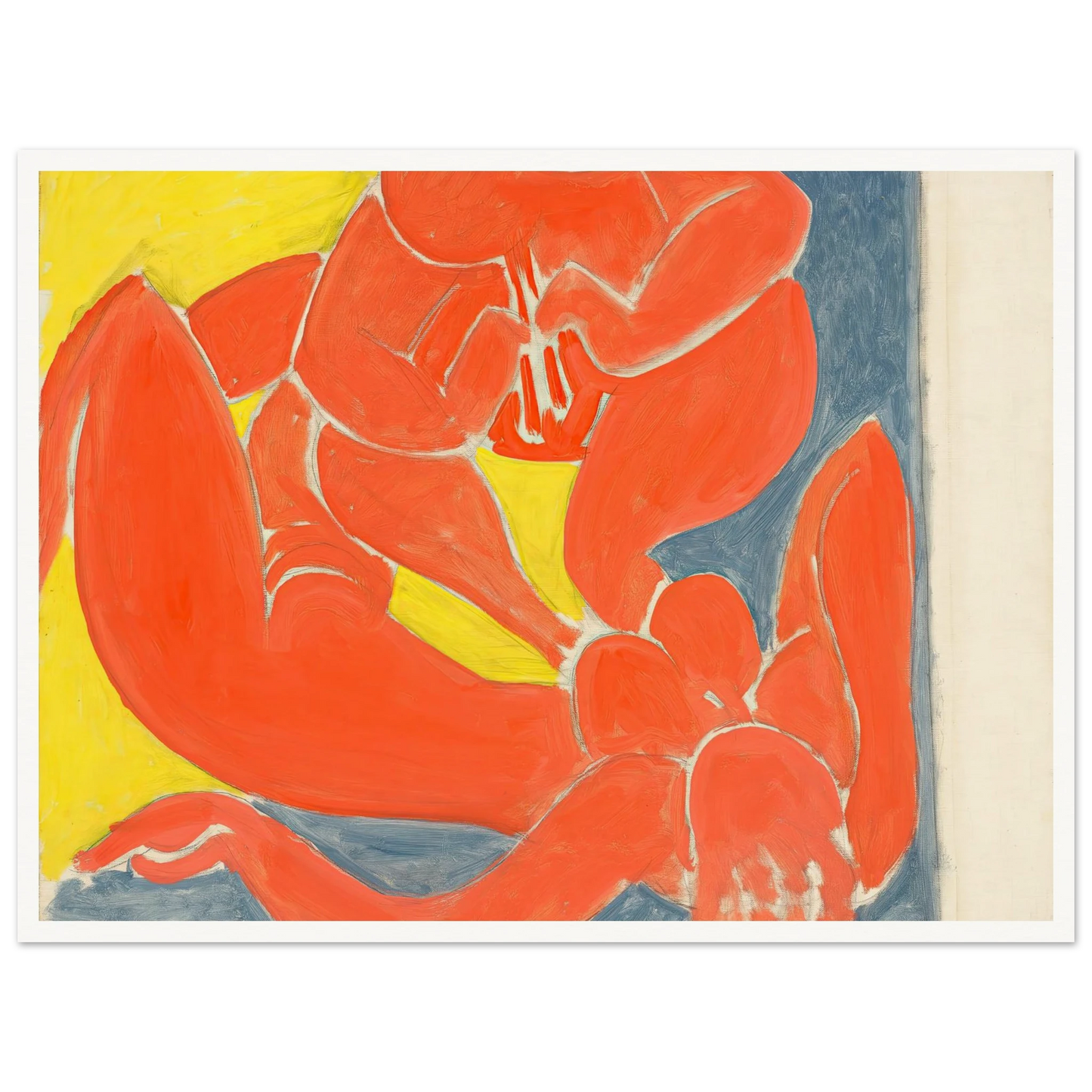 Nymphe et faune rouge (1939) Art Print | Henri Matisse-Quipham Collections