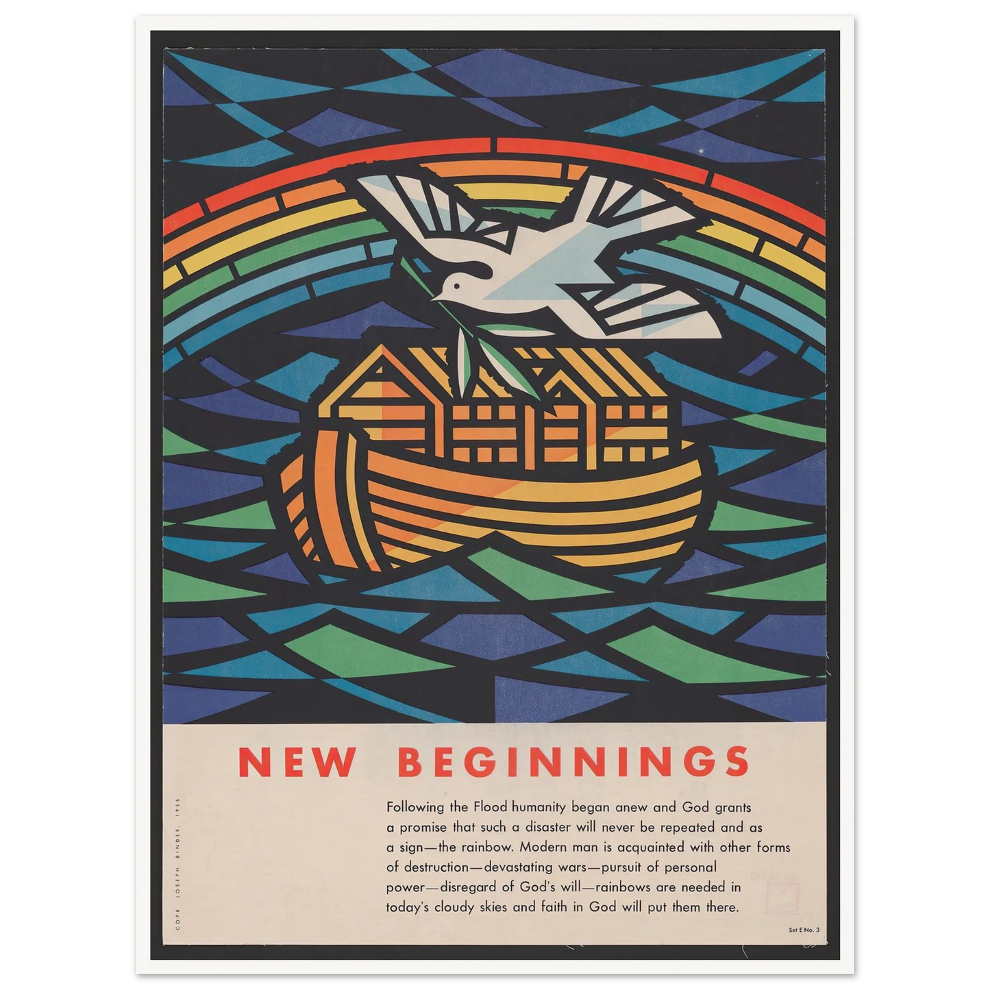 New beginnings (1955) Art Print | Joseph Binder-Quipham Collections