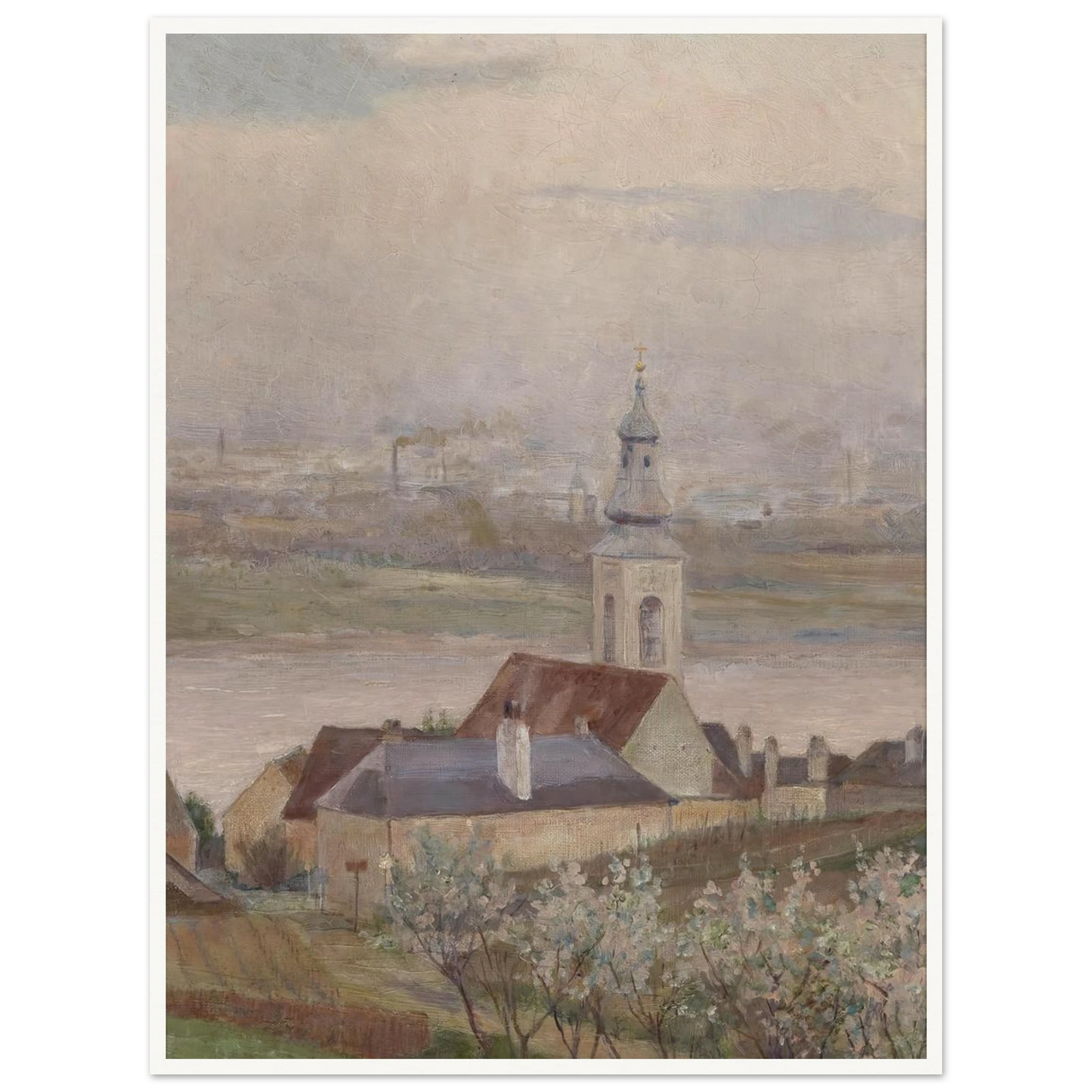 Kahlenberger Dörfl (1903) Art Print | Max Kahrer-Quipham Collections