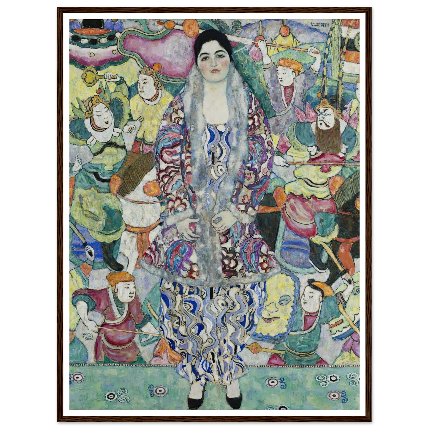 Portrait of Friederike Maria Beer (1916) Art Print | Gustav Klimt-Quipham Collections