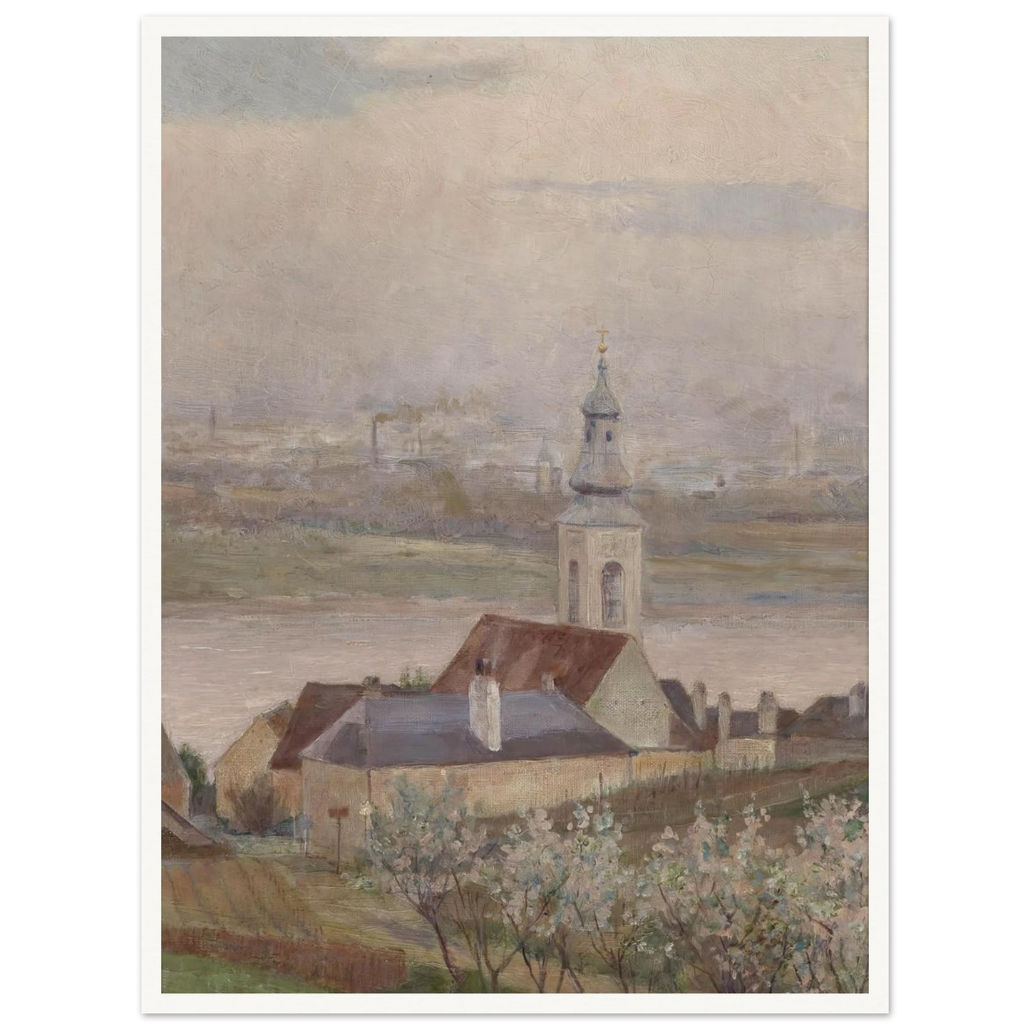 Kahlenberger Dörfl (1903) Art Print | Max Kahrer-Quipham Collections