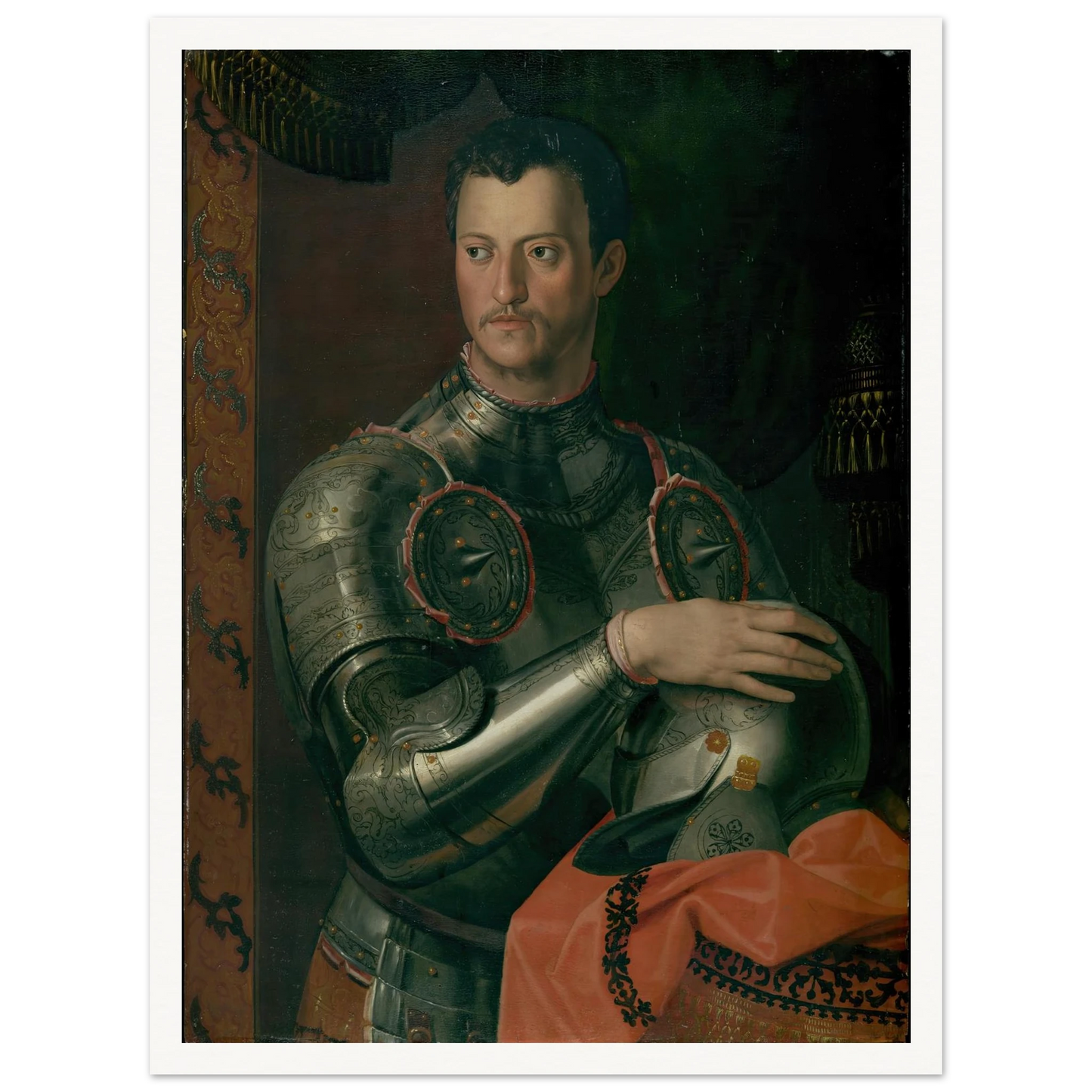 Cosimo I De’ Medici (1519–1574) Art Print | Agnolo Bronzino-Quipham Collections