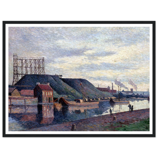 Les terrils de Sacré Madame (1897) Art Print | Maximilien Luce-Quipham Collections