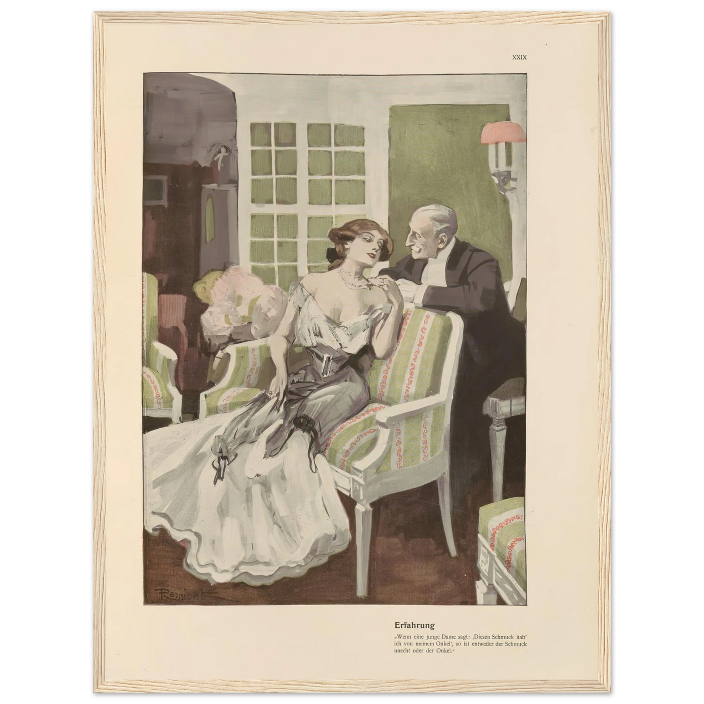 Erfahrung (1908) Art Print | Ferdinand Freiherr von Reznicek-Quipham Collections