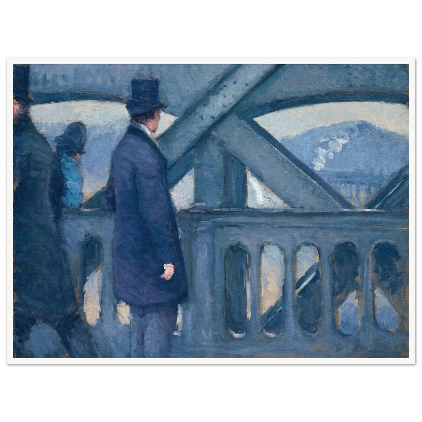 Le Pont de l’Europe (1876) Art Print | Gustave Caillebotte-Quipham Collections