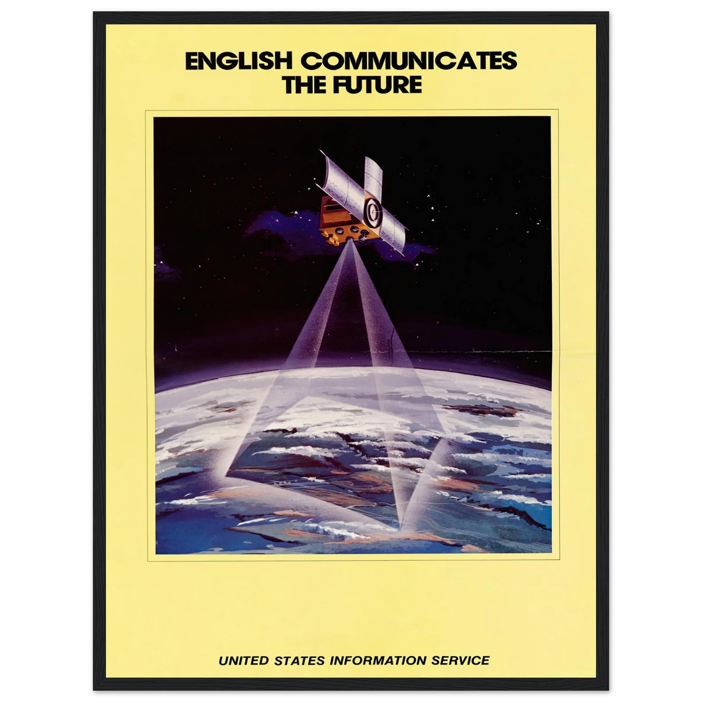 English Communicates the Future. United States Information Service 2 Art Print | US Information Agency-Quipham Collections