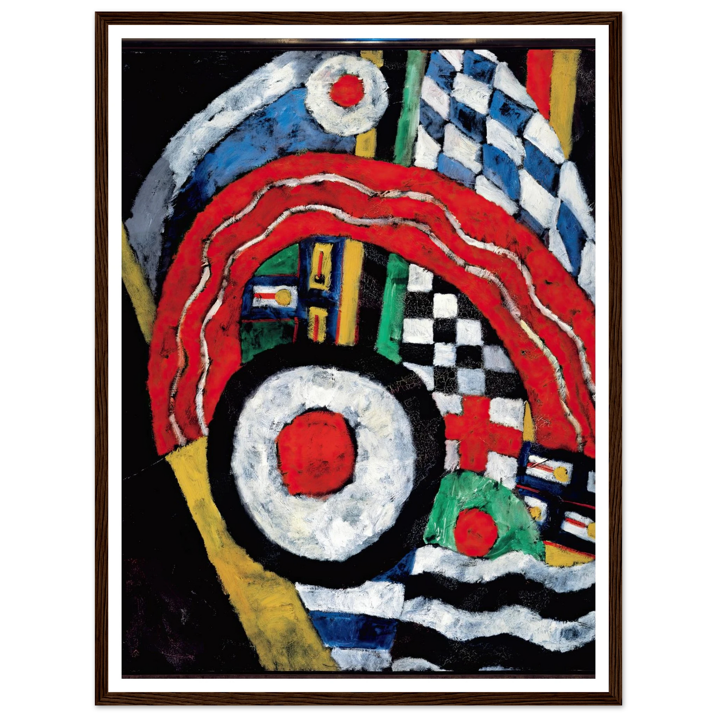 Painting No. 46 (between 1914 and 1915) Art Print | Marsden Hartley-Quipham Collections