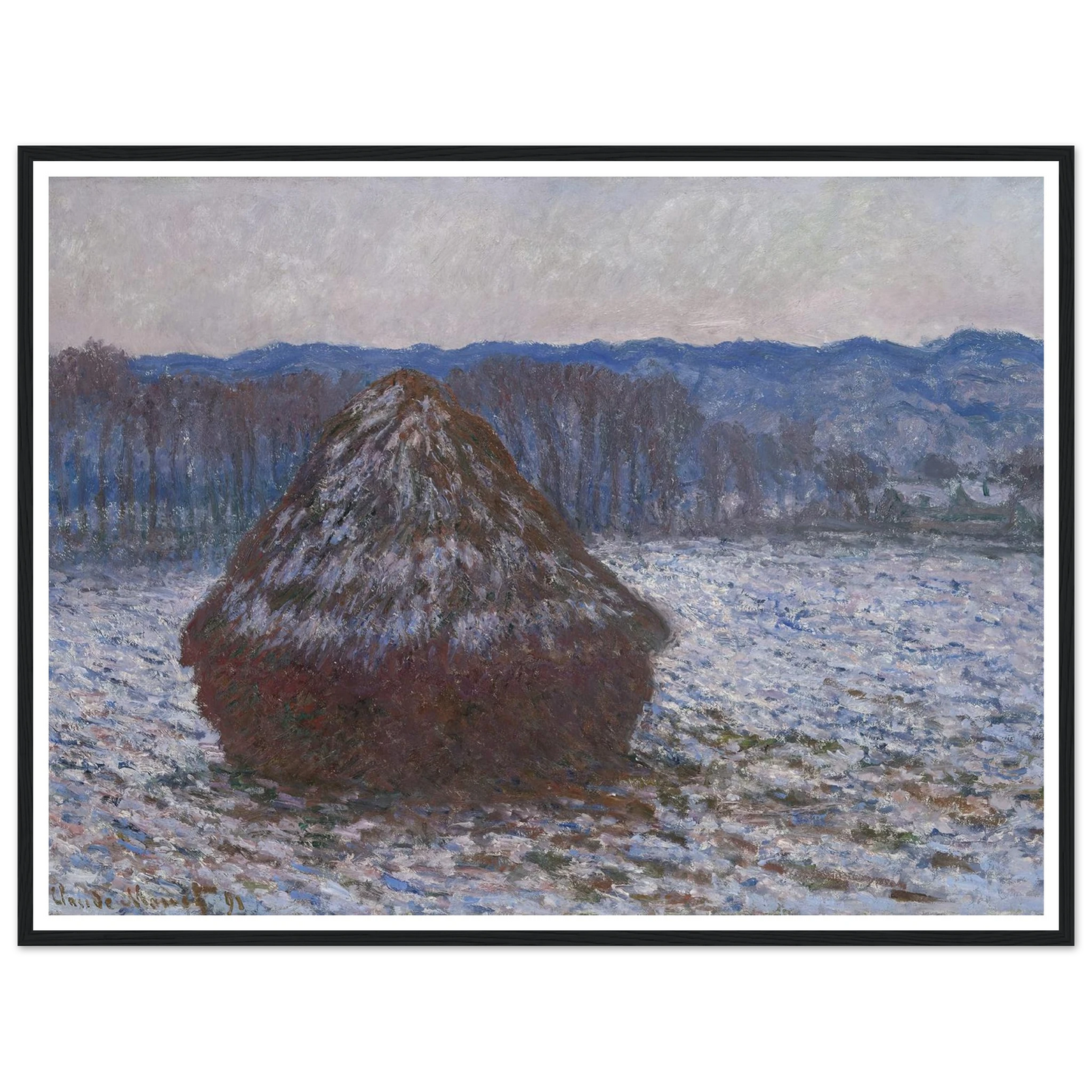 Stack of Wheat (1890) Art Print | Claude Monet-Quipham Collections