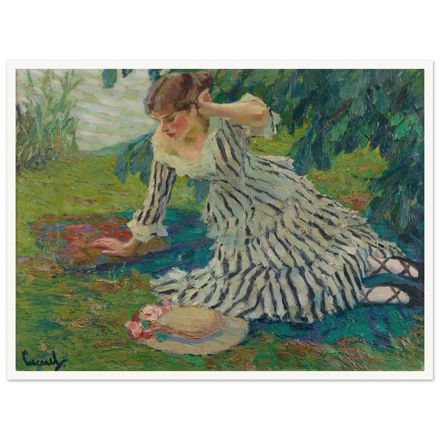 After the siesta (1910) Art Print | Edward Cucue-Quipham Collections