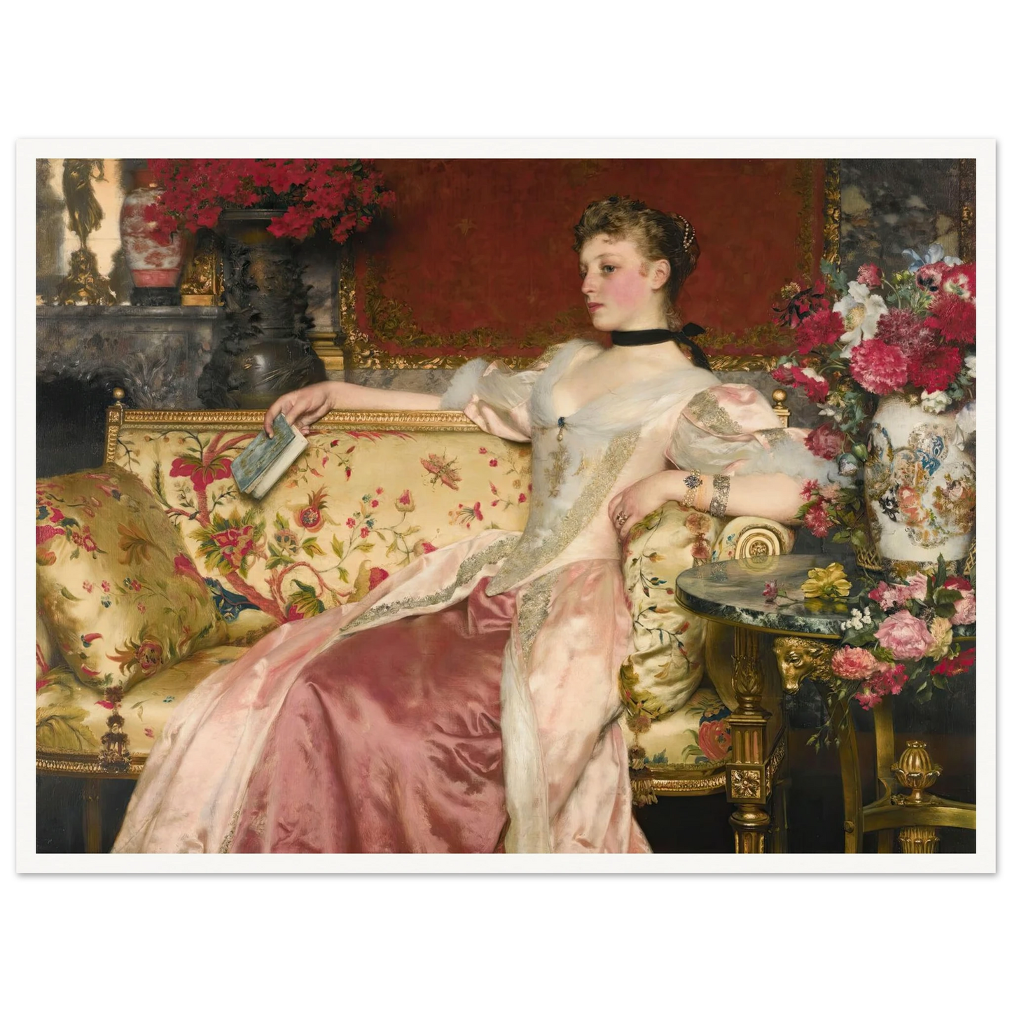 A moment of repose (1890) Art Print | Wladyslaw Czachorski-Quipham Collections