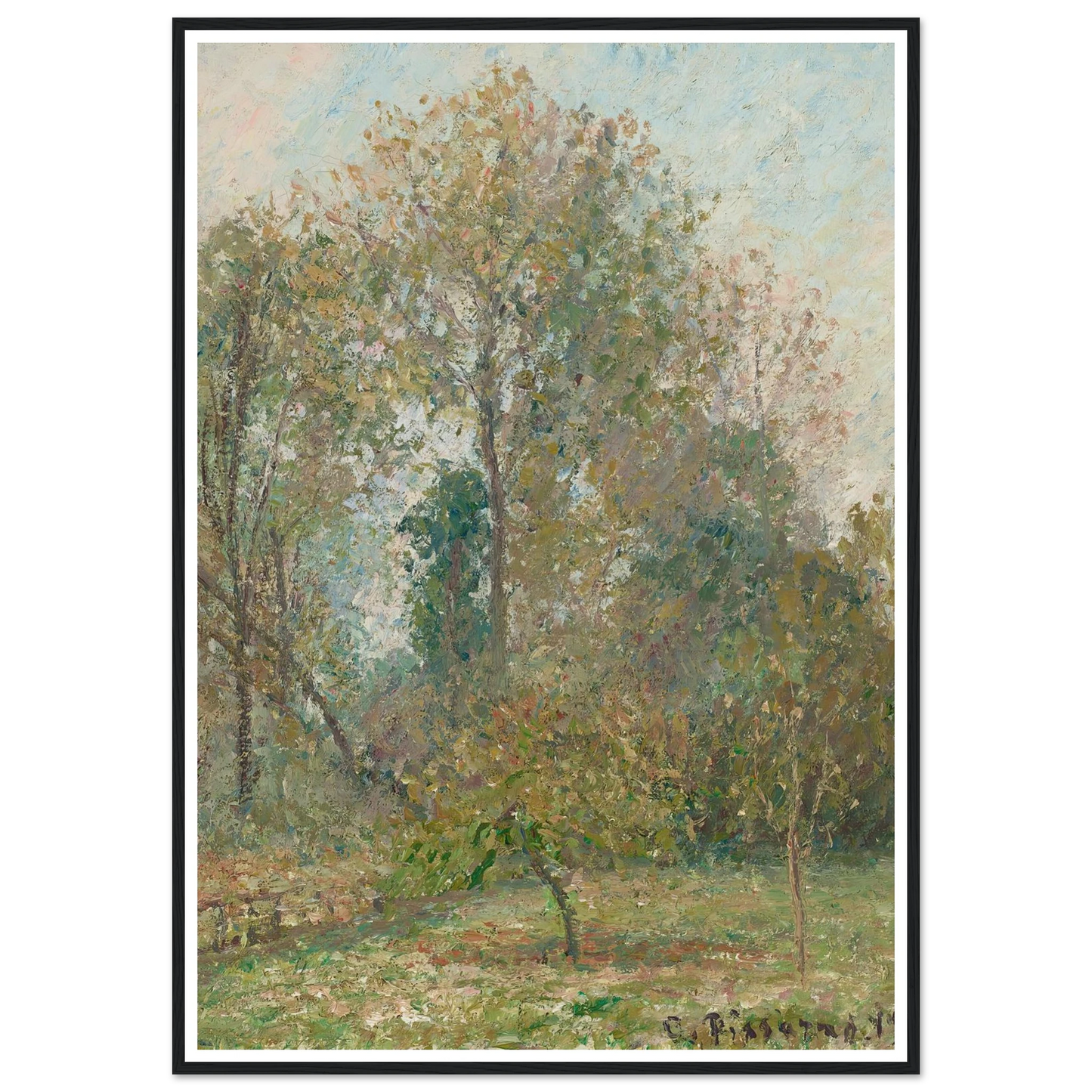 Gelée blanche à Eragny (1902) Art Print | Camille Pissarro-Quipham Collections