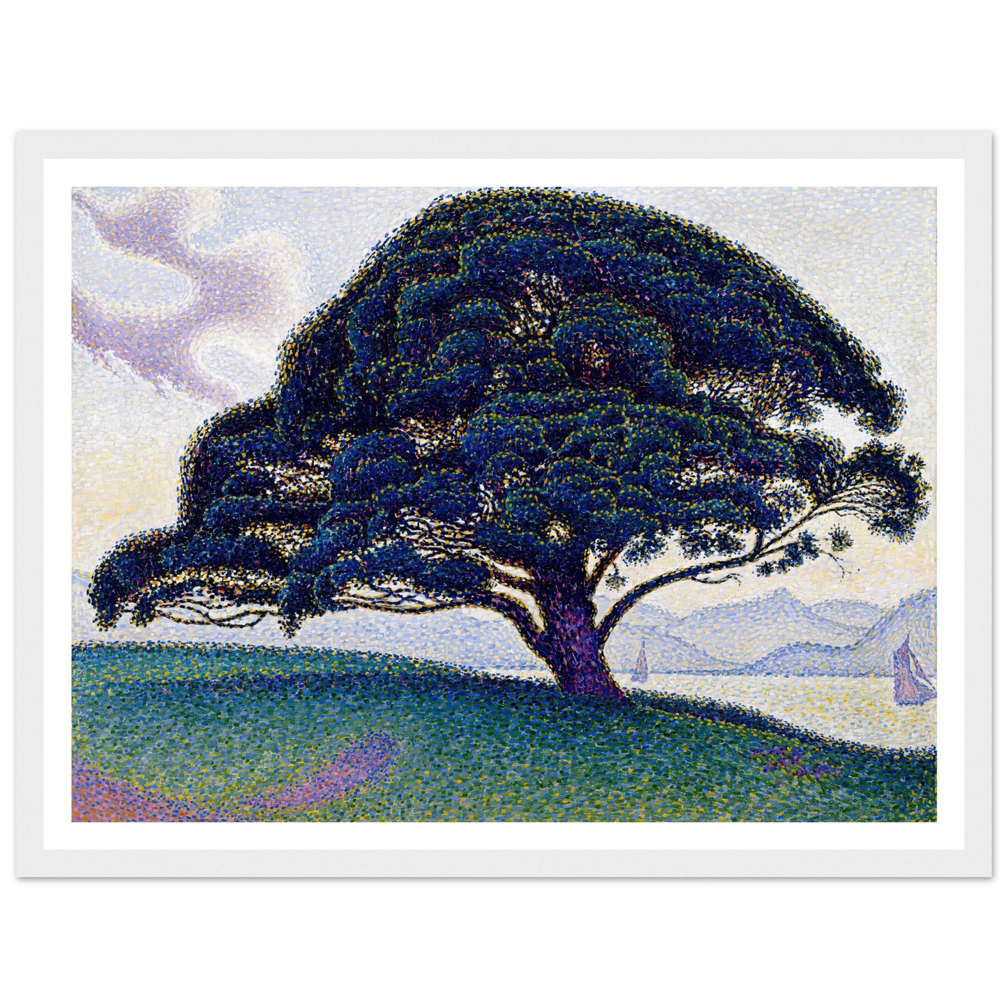 The Bonaventure Pine (1893) Art Print | Paul Signac-Quipham Collections