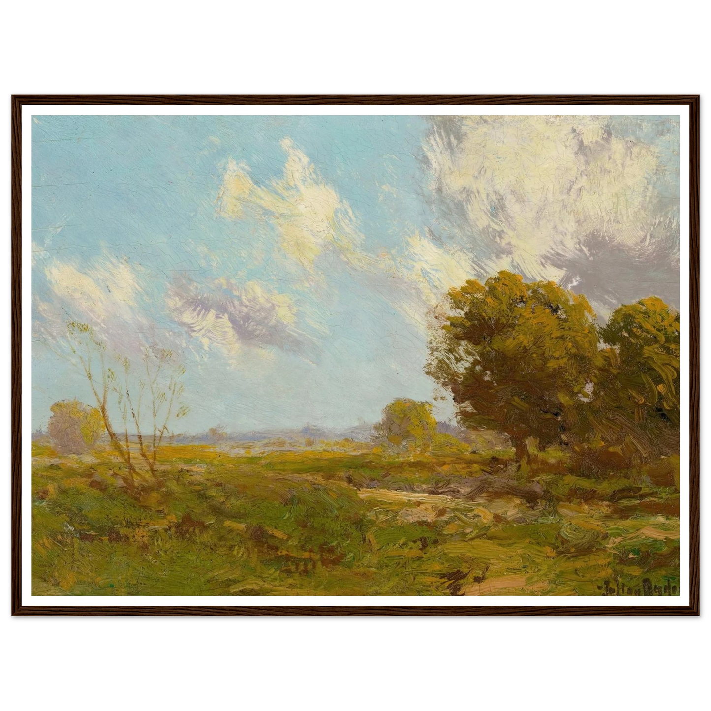 Late Afternoon (1909) Art Print | Julian Onderdonk-Quipham Collections