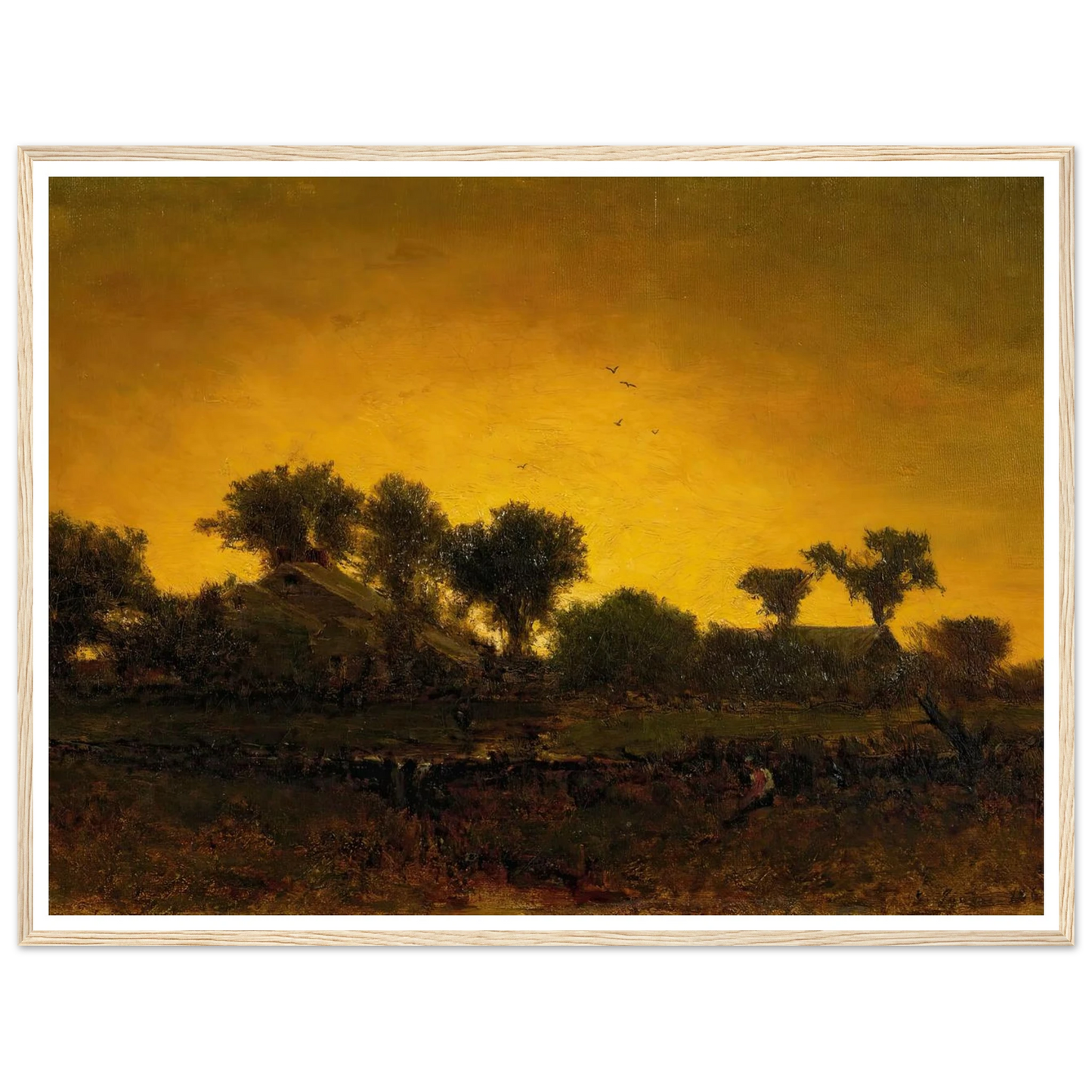 Light Triumphant (1862) Art Print | George Inness-Quipham Collections