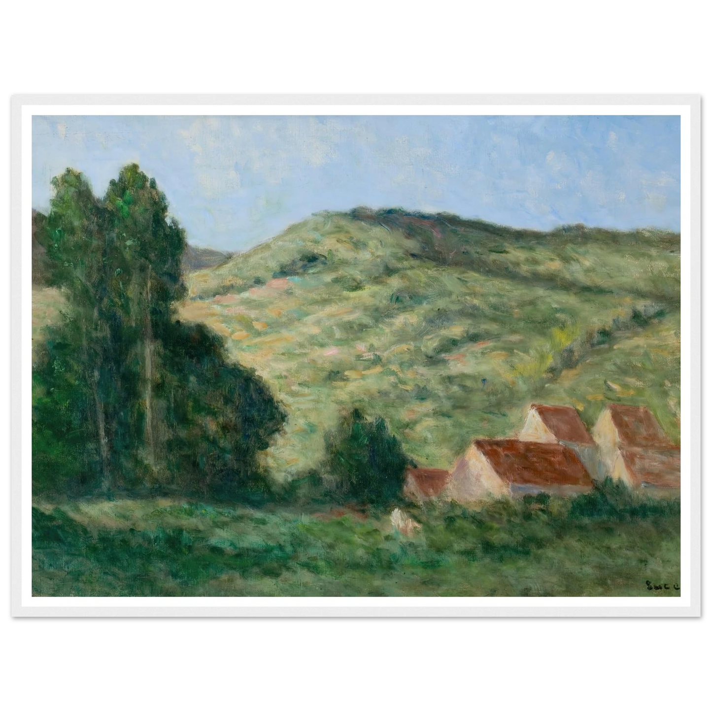 Le Riviere Art Print | Maximilien Luce-Quipham Collections
