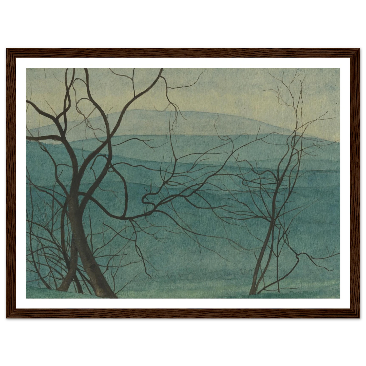 Boomtakken (1940) Art Print | Leon Spilliaert-Quipham Collections
