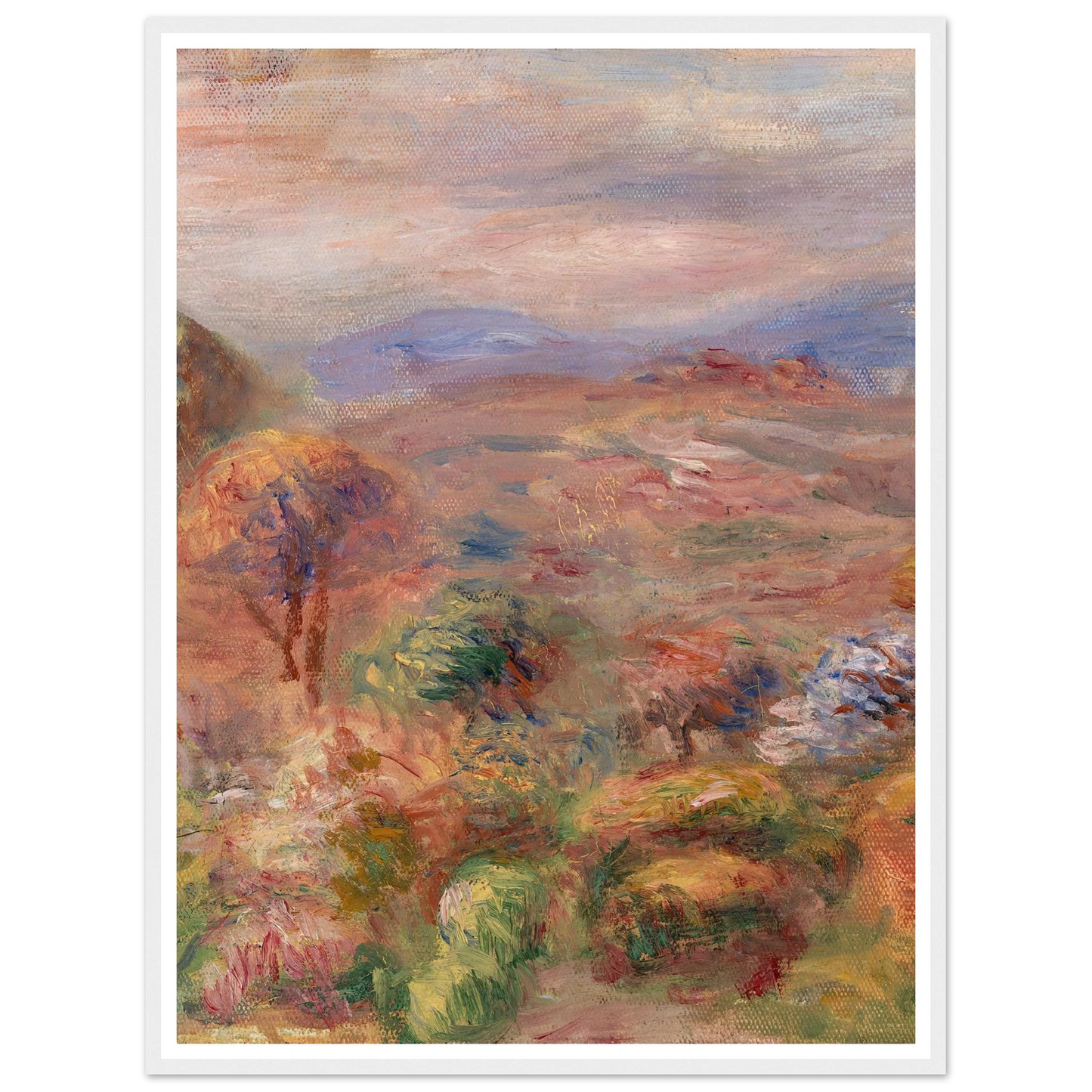 Landscape (Paysage) (c. 1911) Art Print | Pierre Auguste Renoir-Quipham Collections