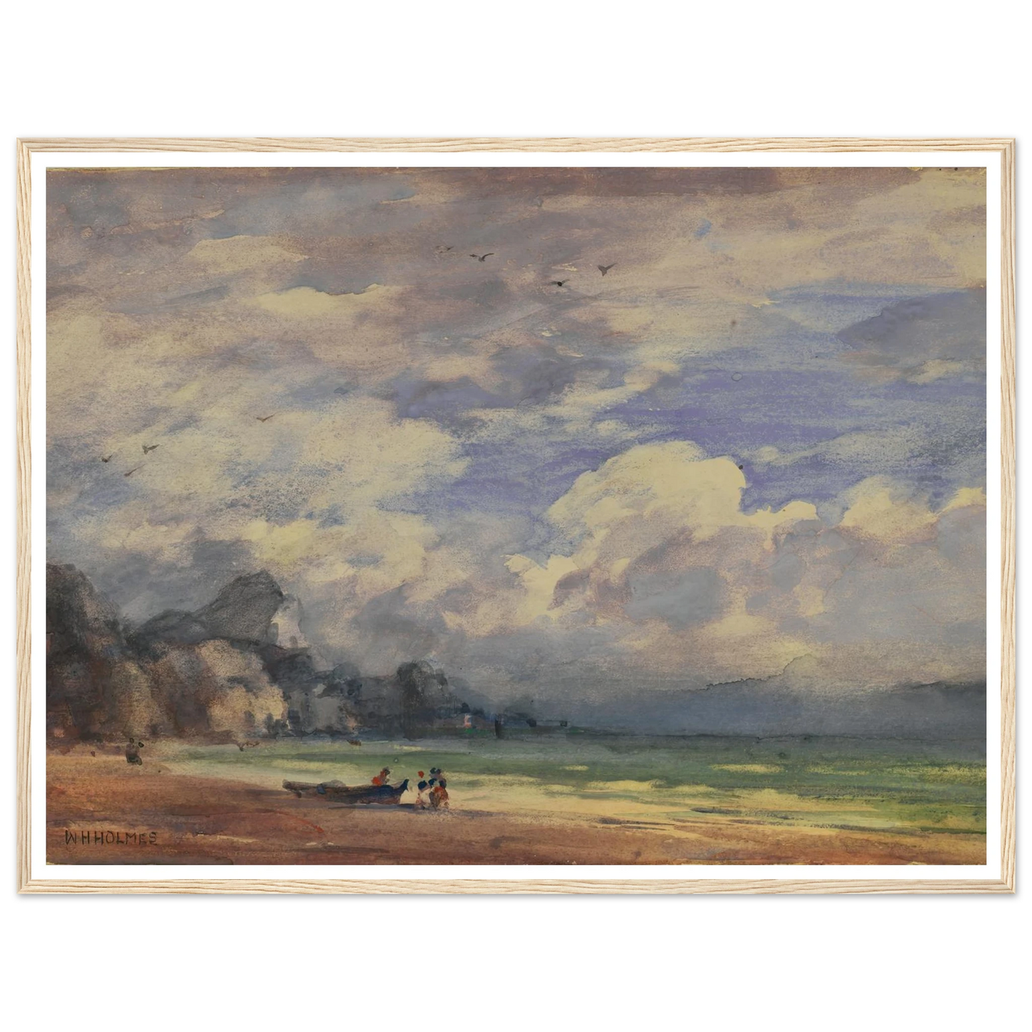 On The California Coast Art Print | William Henry Holmes-Quipham Collections