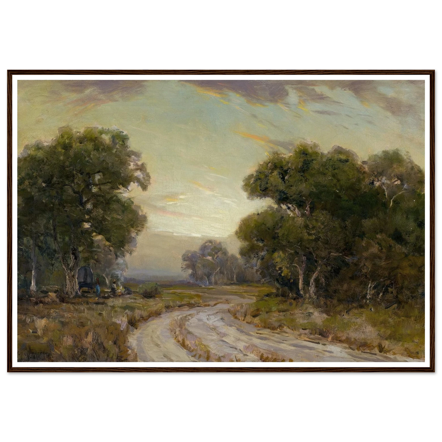 Evening Near Jackson, Southwest Texas Art Print | Julian Onderdonk-Quipham Collections
