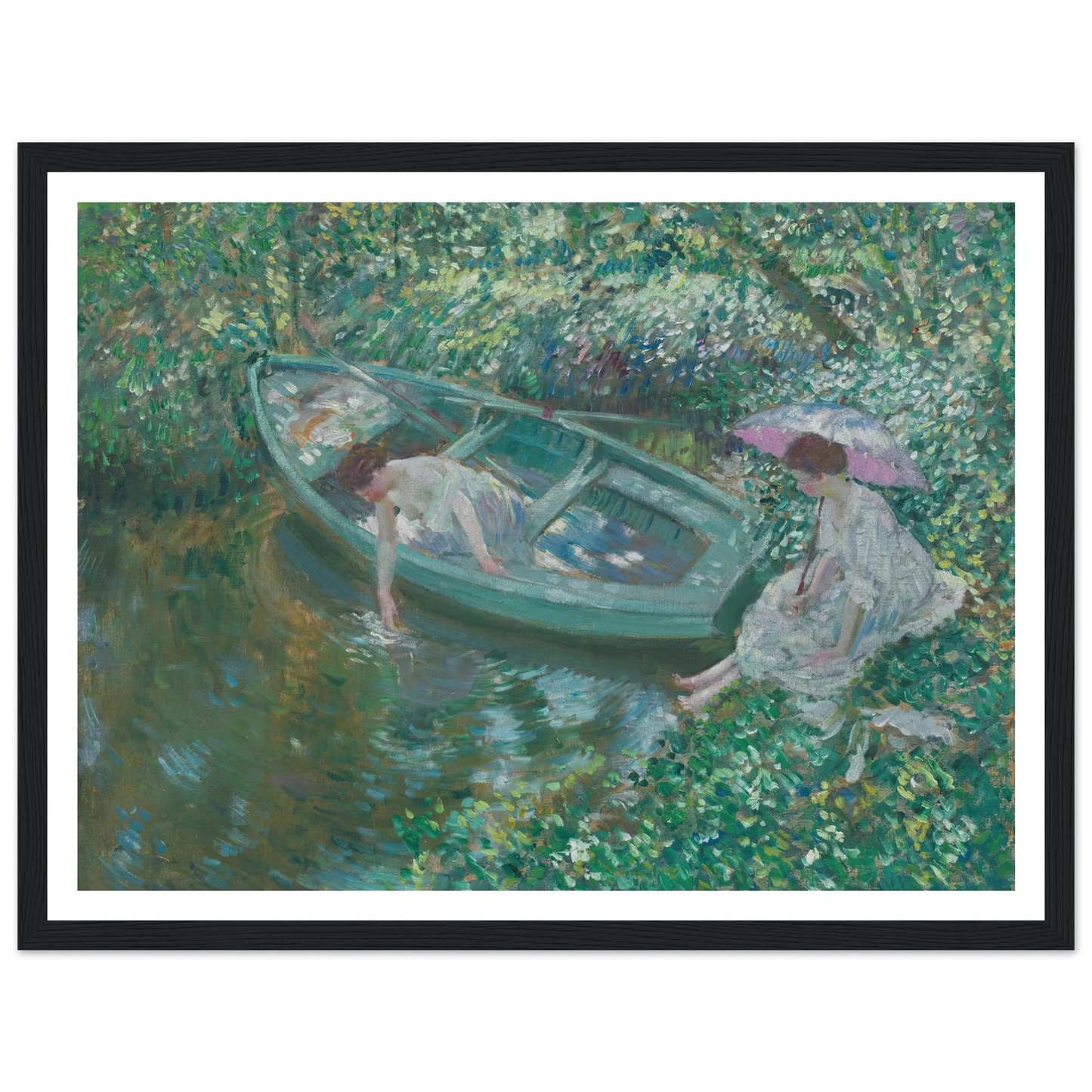 Repose at Noonday (circa 1911) Art Print | Frederick Carl Frieseke-Quipham Collections