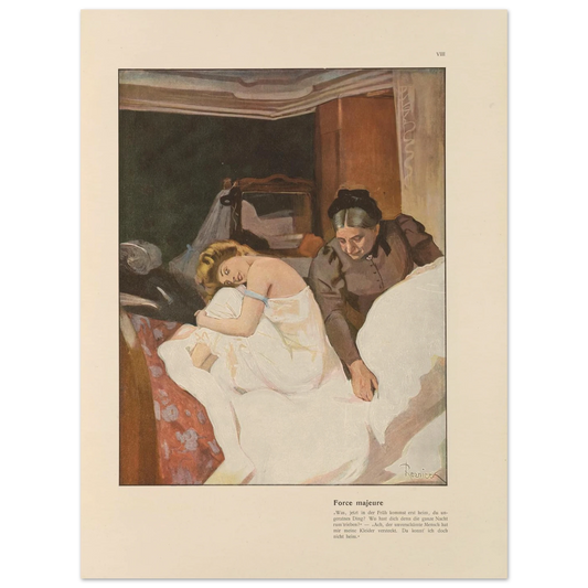 Force majeure (1908) Art Print | Ferdinand Freiherr von Reznicek-Quipham Collections