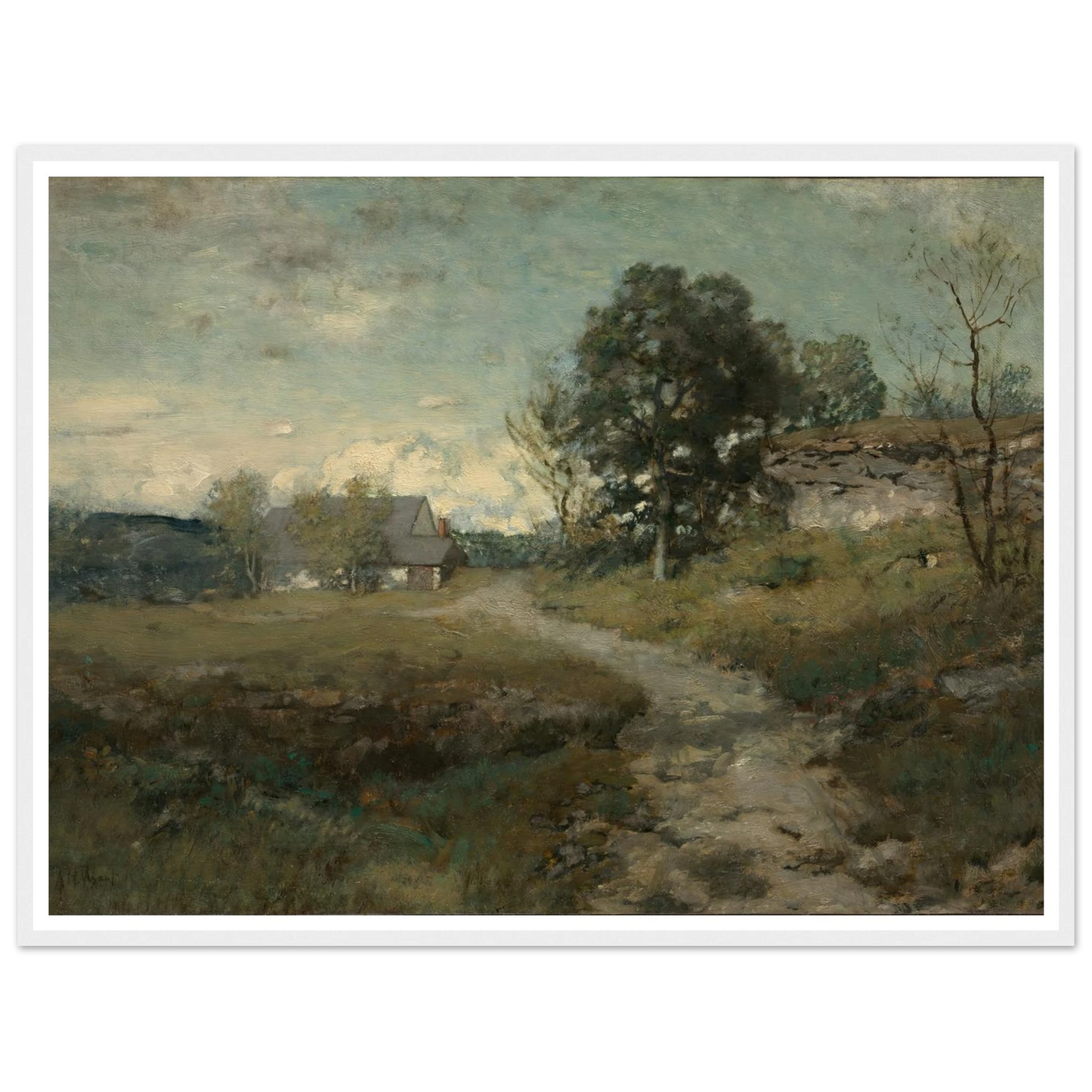 Arkville Landscape (1880s) Art Print | Alexander Helwig Wyant-Quipham Collections