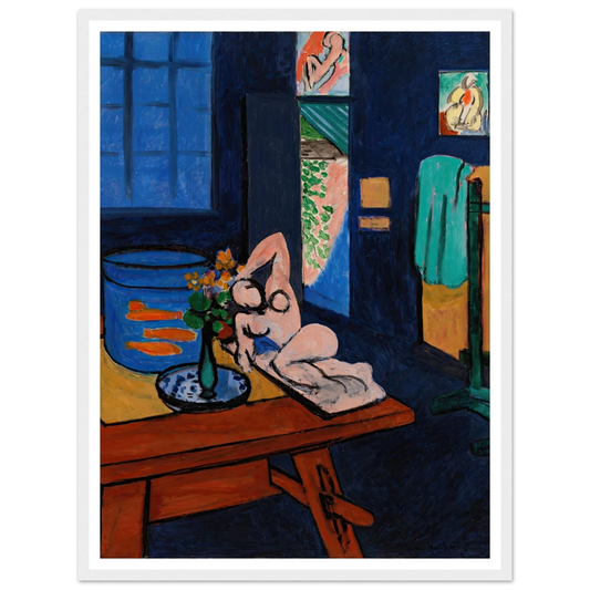 L’Atelier aux poissons rouges (1912) Art Print | Henri Matisse-Quipham Collections