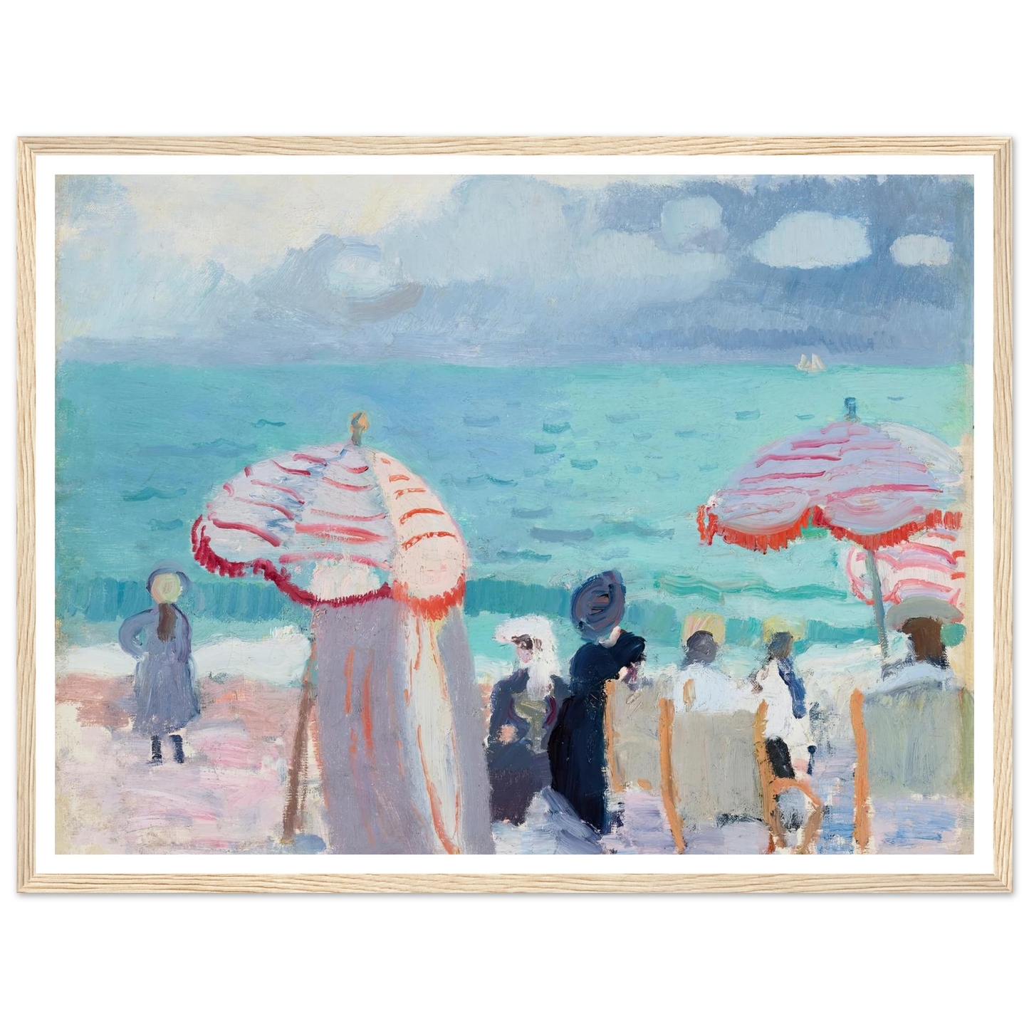 Les Parasols (1905) Art Print | Raoul Dufy-Quipham Collections
