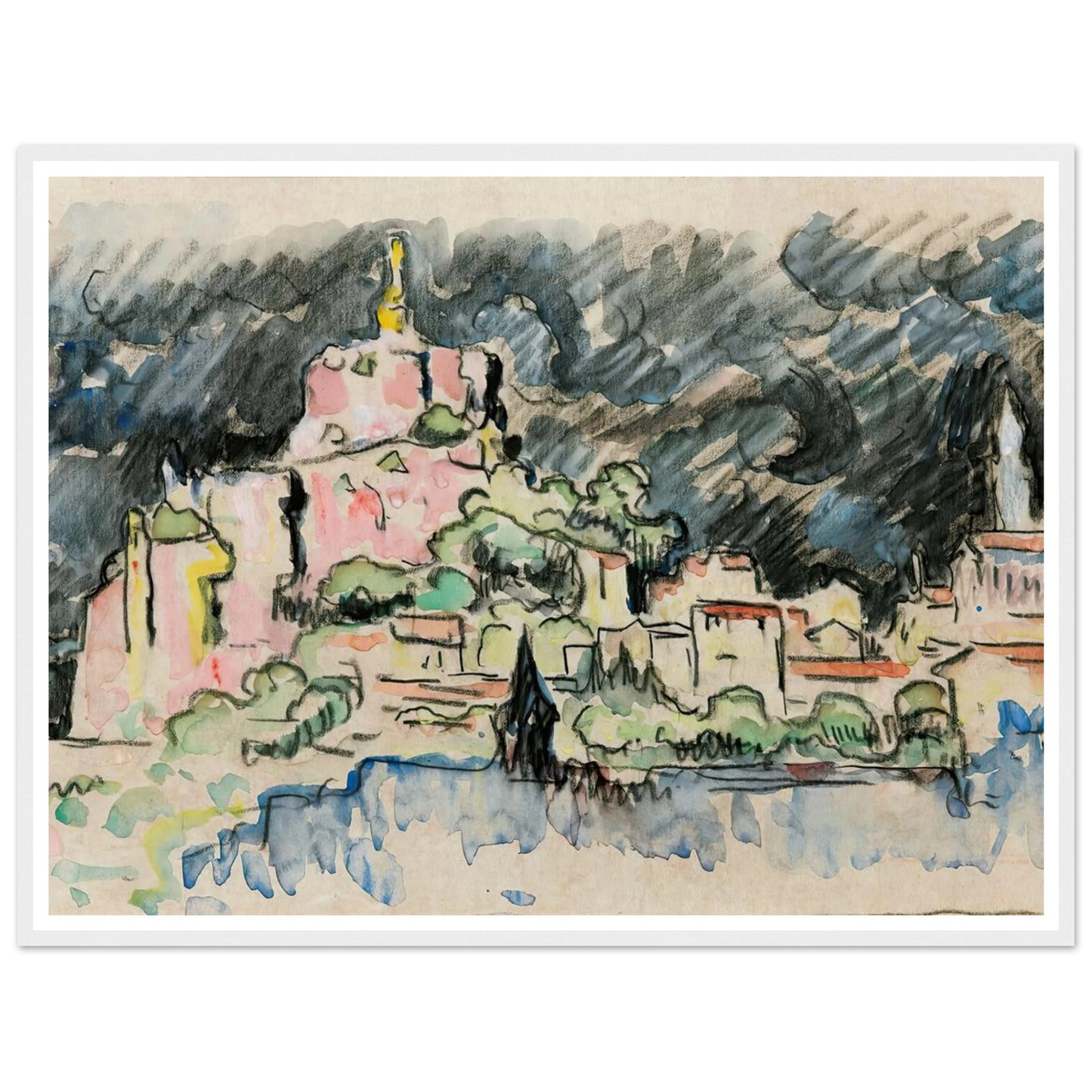Le Puy-En-Velay, Ciel D’orage Art Print | Paul Signac-Quipham Collections