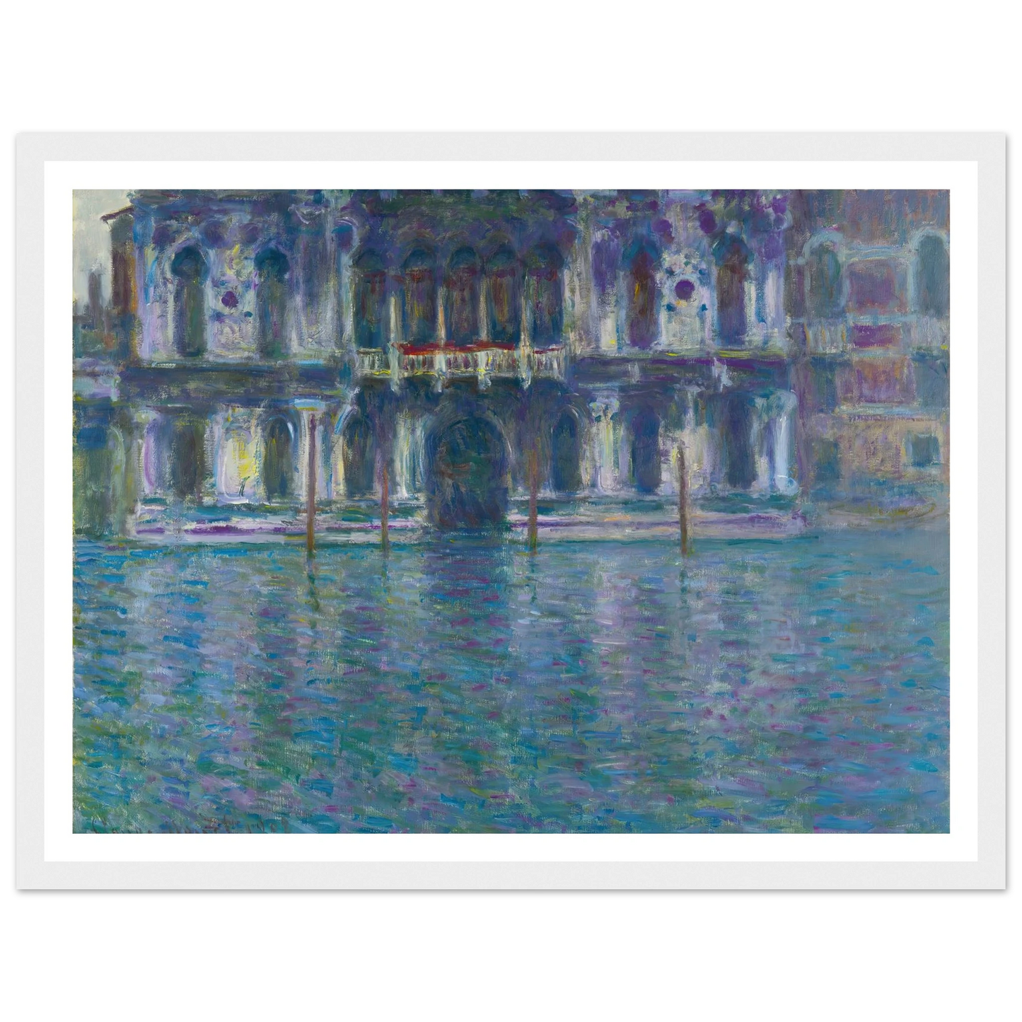 Le Palais Contarini (1908) Art Print | Claude Monet-Quipham Collections
