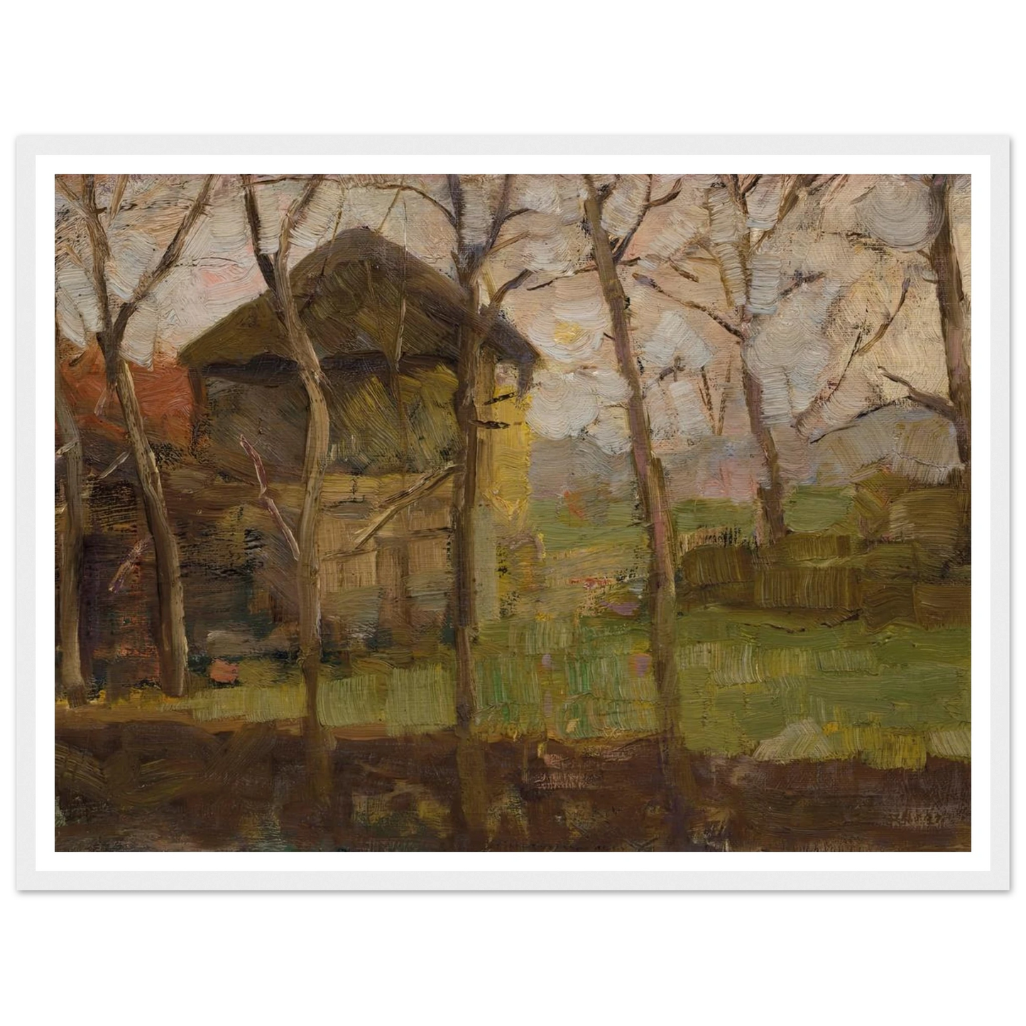 Op de Ringdijk, Watergraafsmeer (1902) Art Print | Piet Mondrian-Quipham Collections
