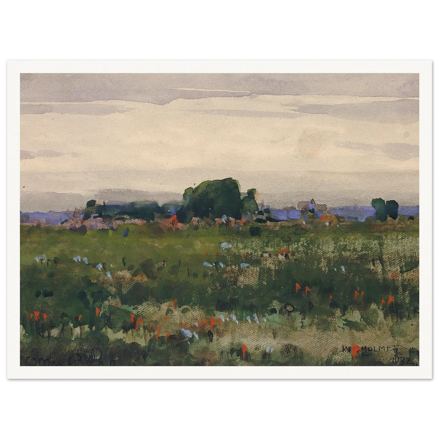 Michigan (1932) Art Print | William Henry Holmes-Quipham Collections