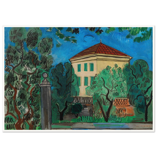 L’entrée du jardin (1923) Art Print | Raoul Dufy-Quipham Collections