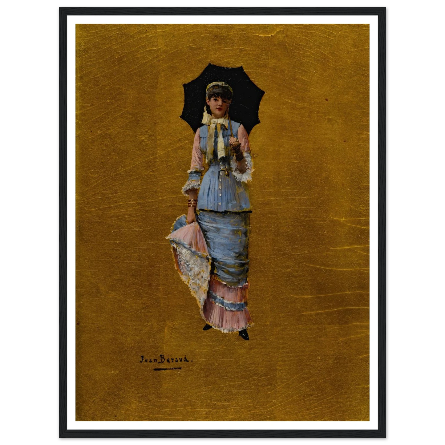 Jeune femme a l’ombrelle Art Print | Jean Beraud-Quipham Collections