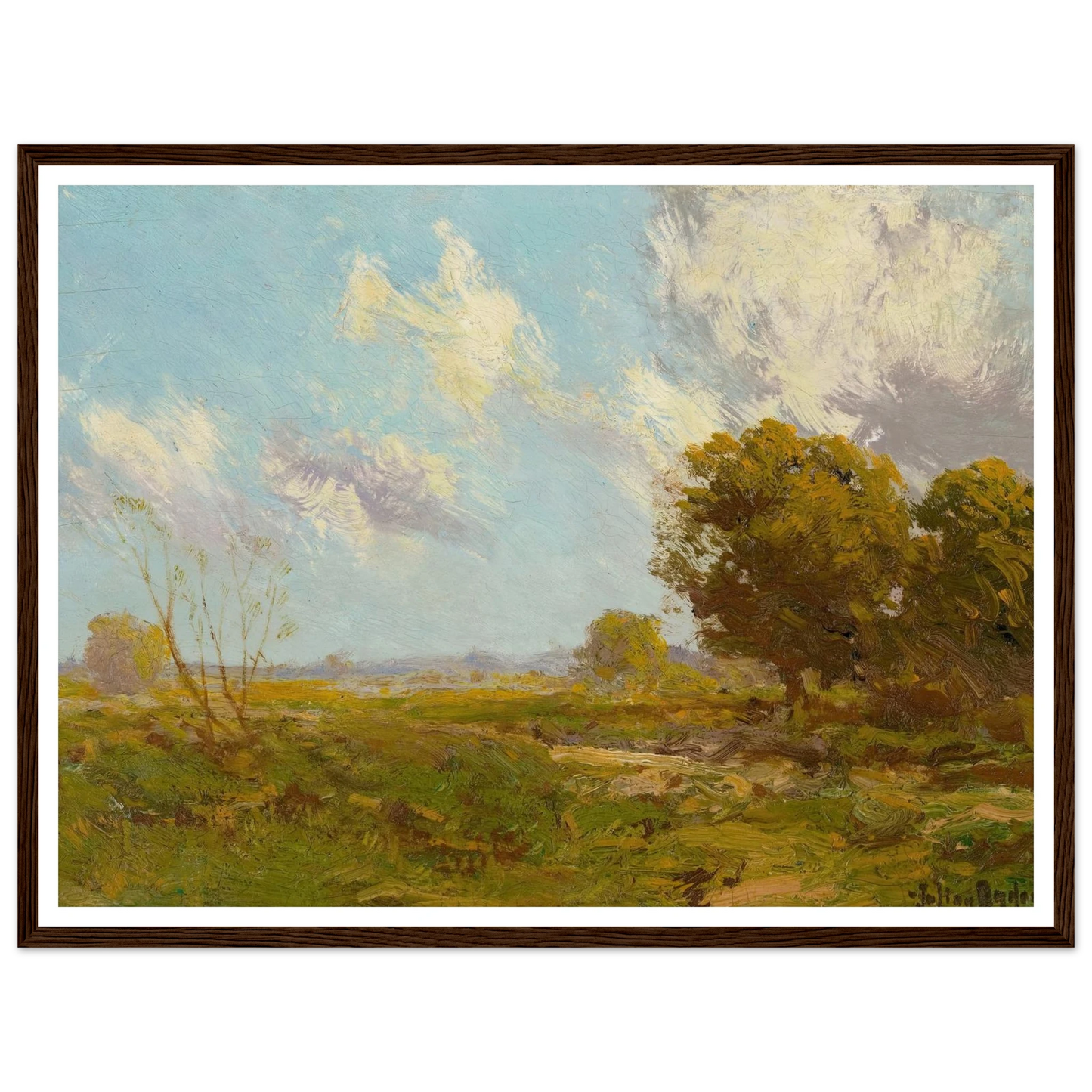 Late Afternoon (1909) Art Print | Julian Onderdonk-Quipham Collections