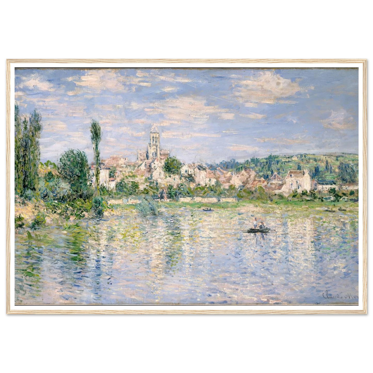 Vétheuil in Summer (1880) Art Print | Claude Monet-Quipham Collections
