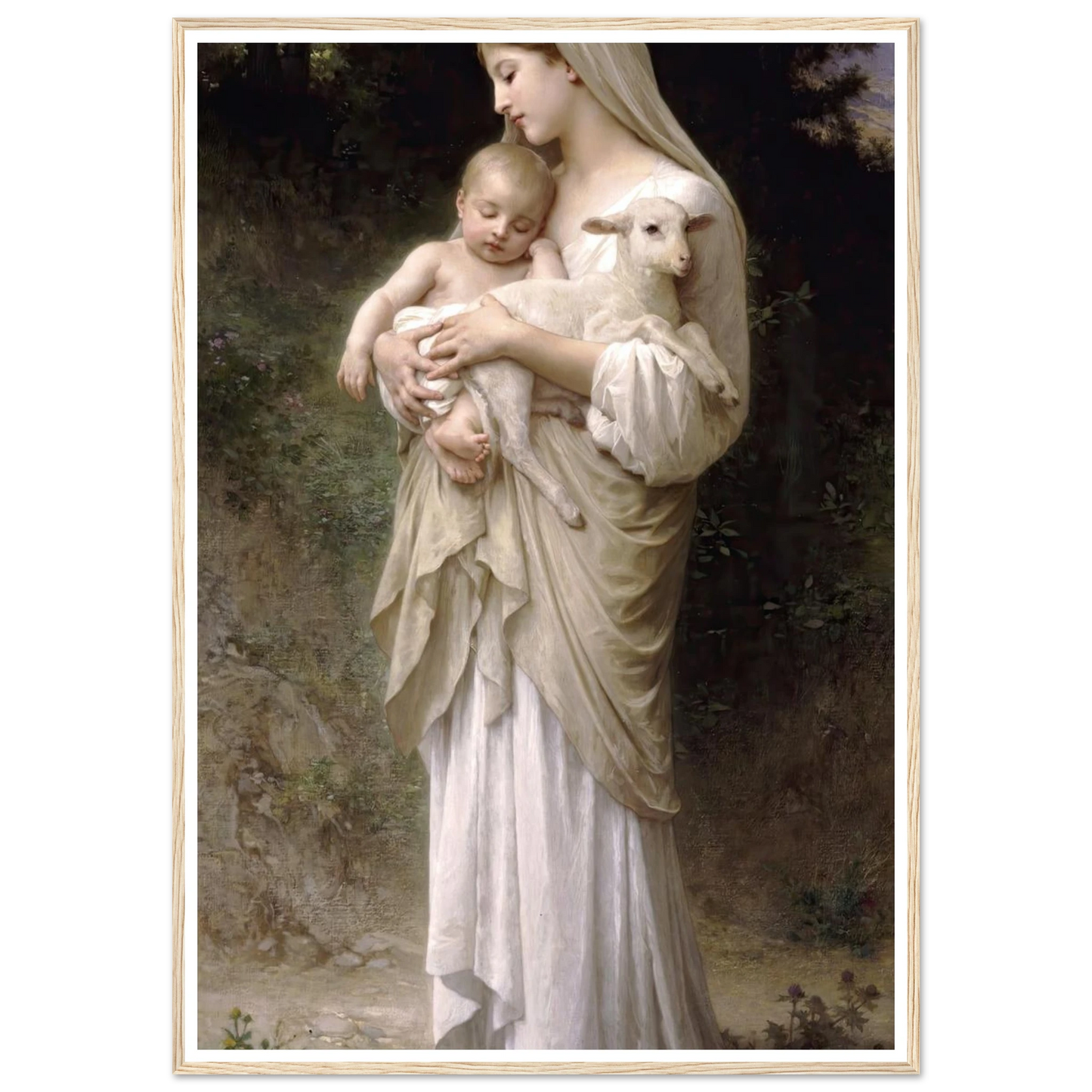 L’Innocence (1893) Art Print | William Bouguereau-Quipham Collections