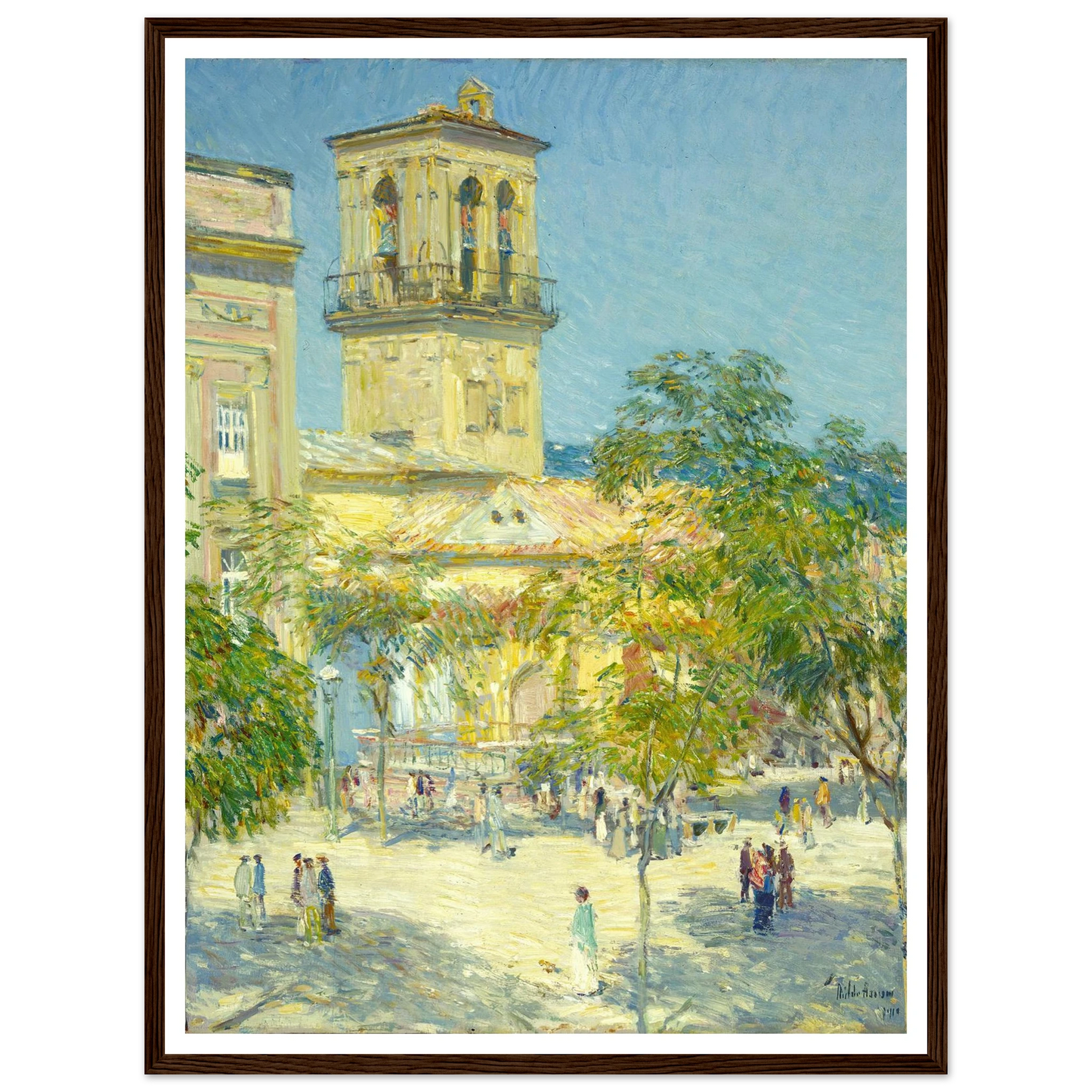 Street of the Great Captain, Córdoba (1910) Art Print | Childe Hassam-Quipham Collections