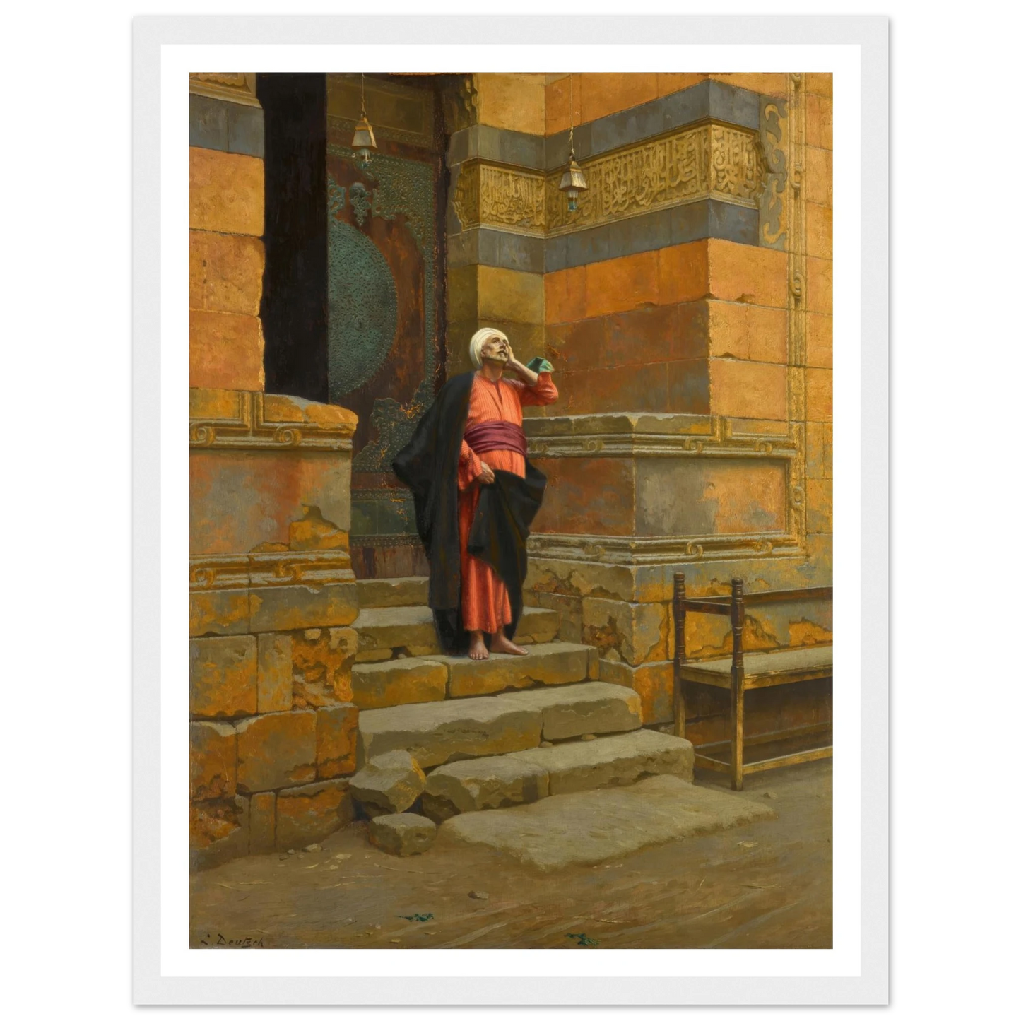 Before the Mosque Art Print | Ludwig Deutsch-Quipham Collections