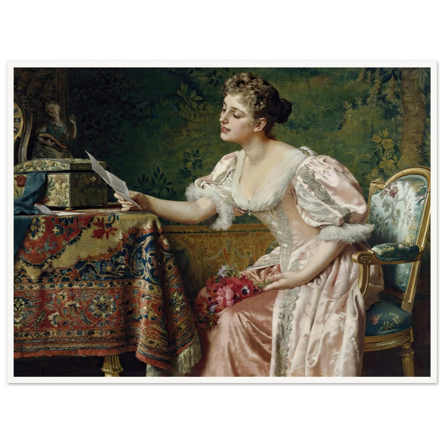 The Invitation (1897) Art Print | Wladyslaw Czachorski-Quipham Collections
