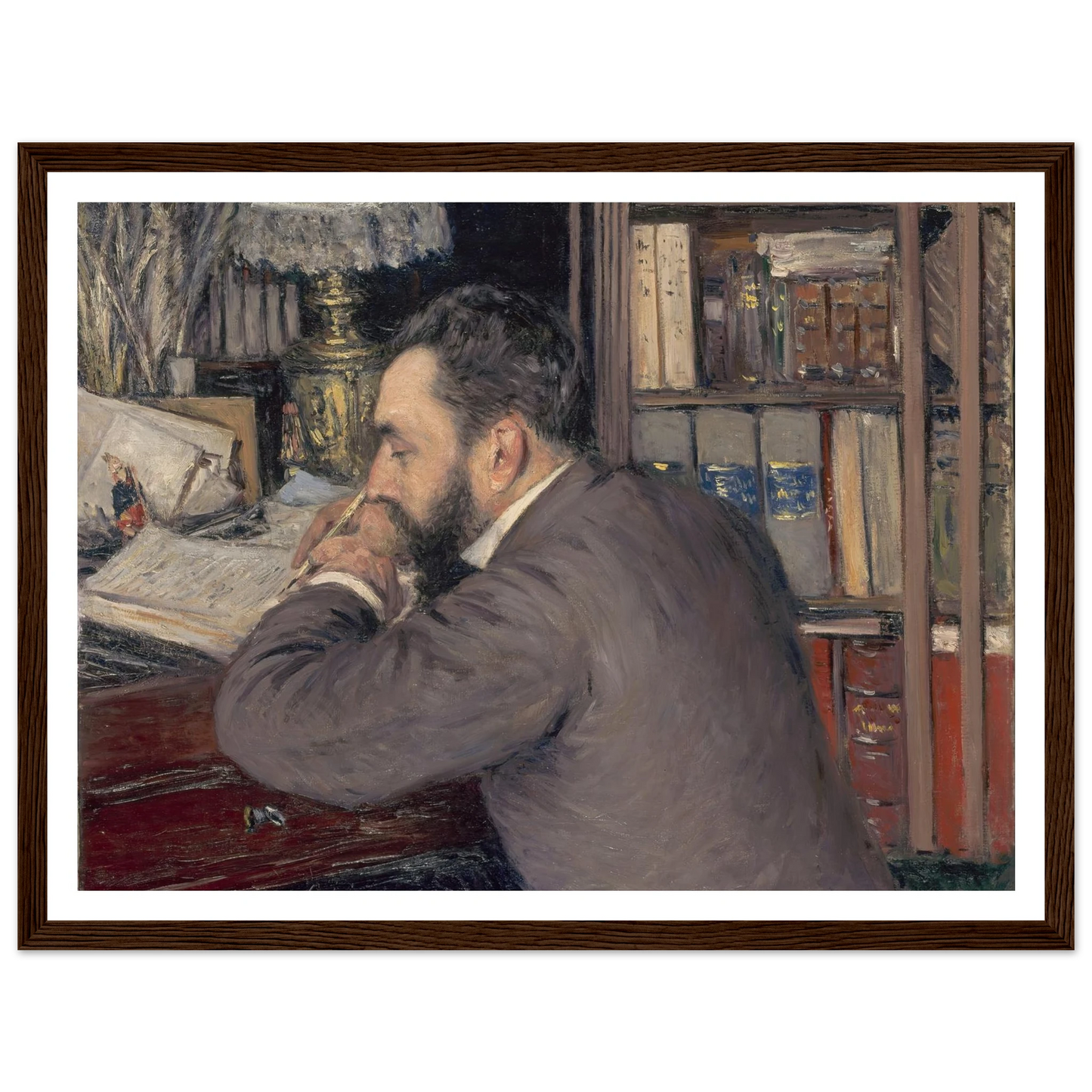 Henri Cordier (1883) Art Print | Gustave Caillebotte-Quipham Collections