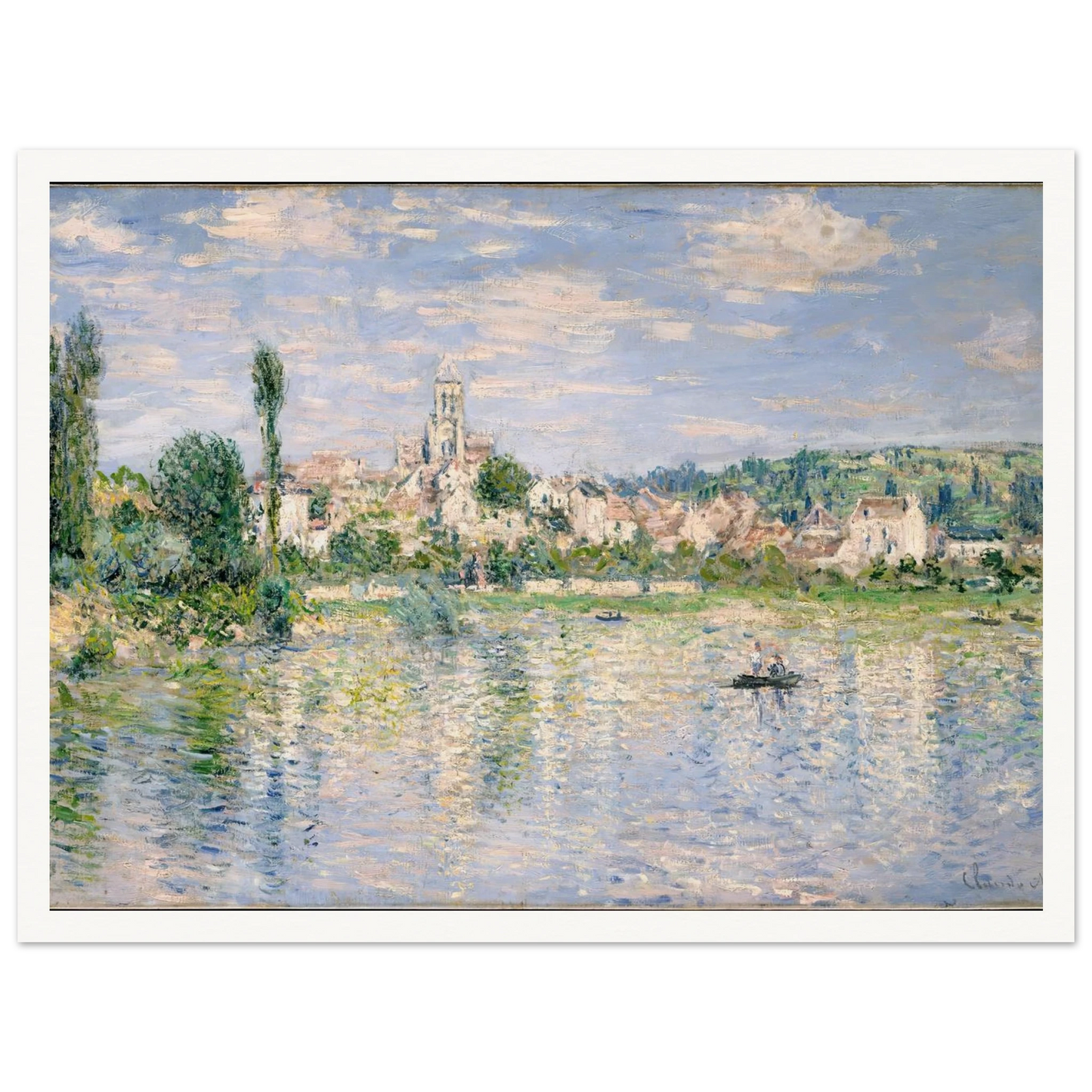 Vétheuil in Summer (1880) Art Print | Claude Monet-Quipham Collections