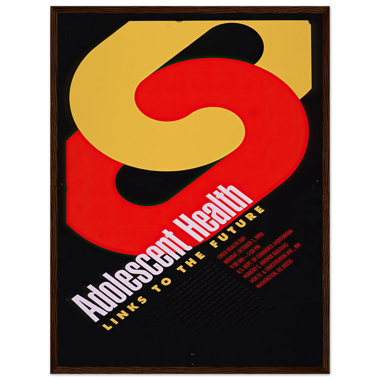 Adolescent health; links to the future (1990) Art Print | National Institutes of Health-Quipham Collections