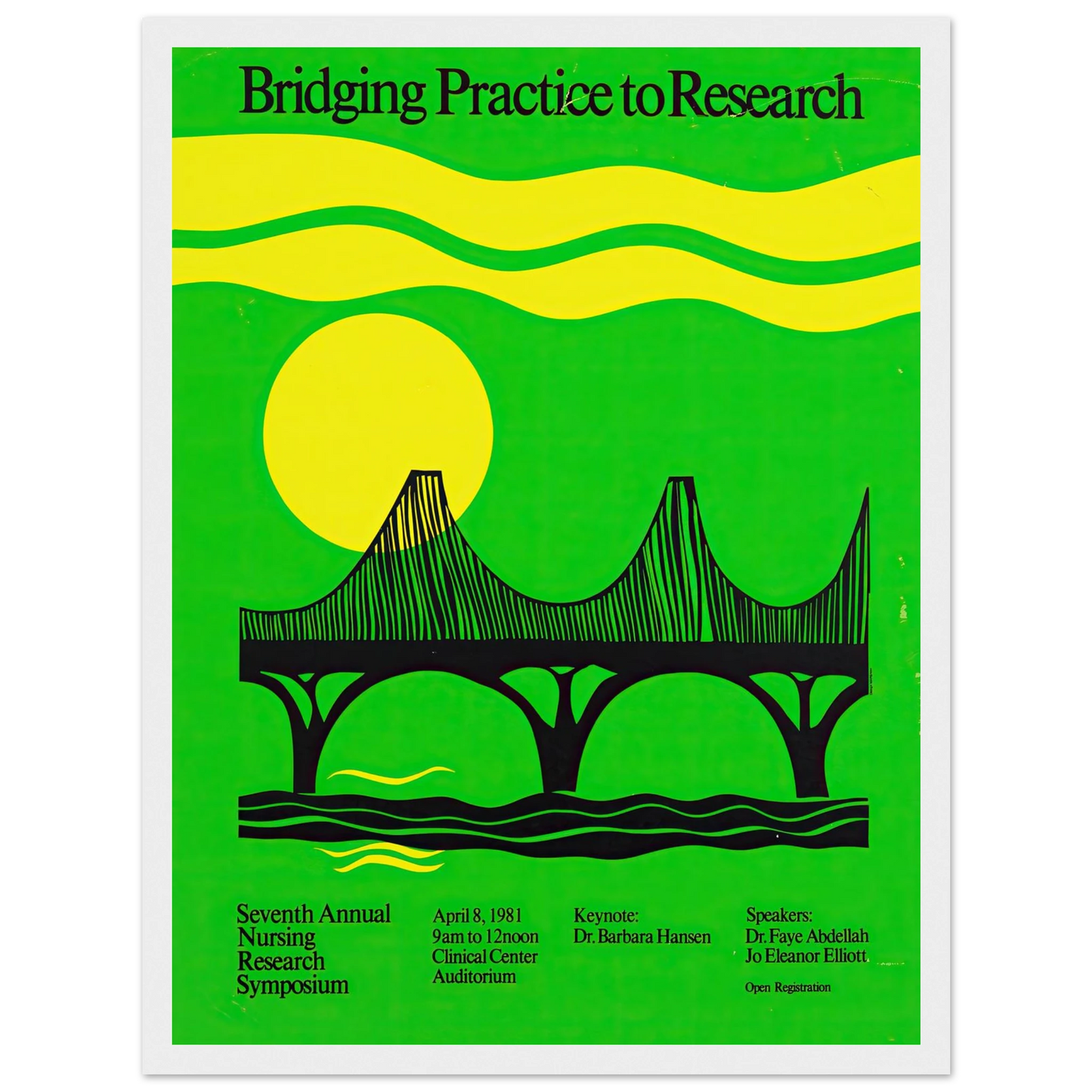 Bridging practice to research (1981) Art Print | National Institutes of Health-Quipham Collections