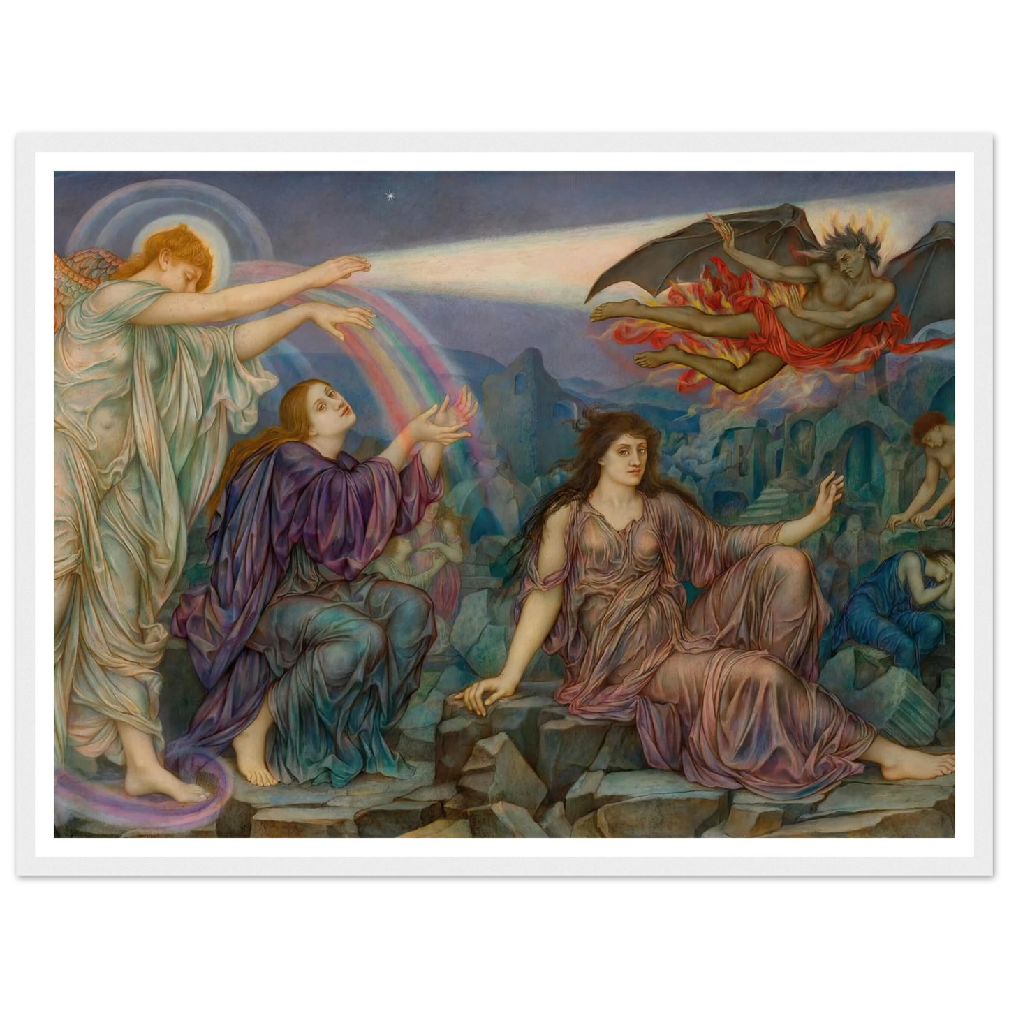 The Search-Light Art Print | Evelyn de Morgan-Quipham Collections