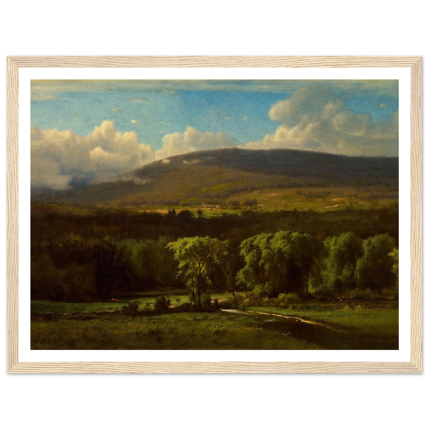 Medway, Massachusetts (1825–1894) Art Print | George Inness-Quipham Collections